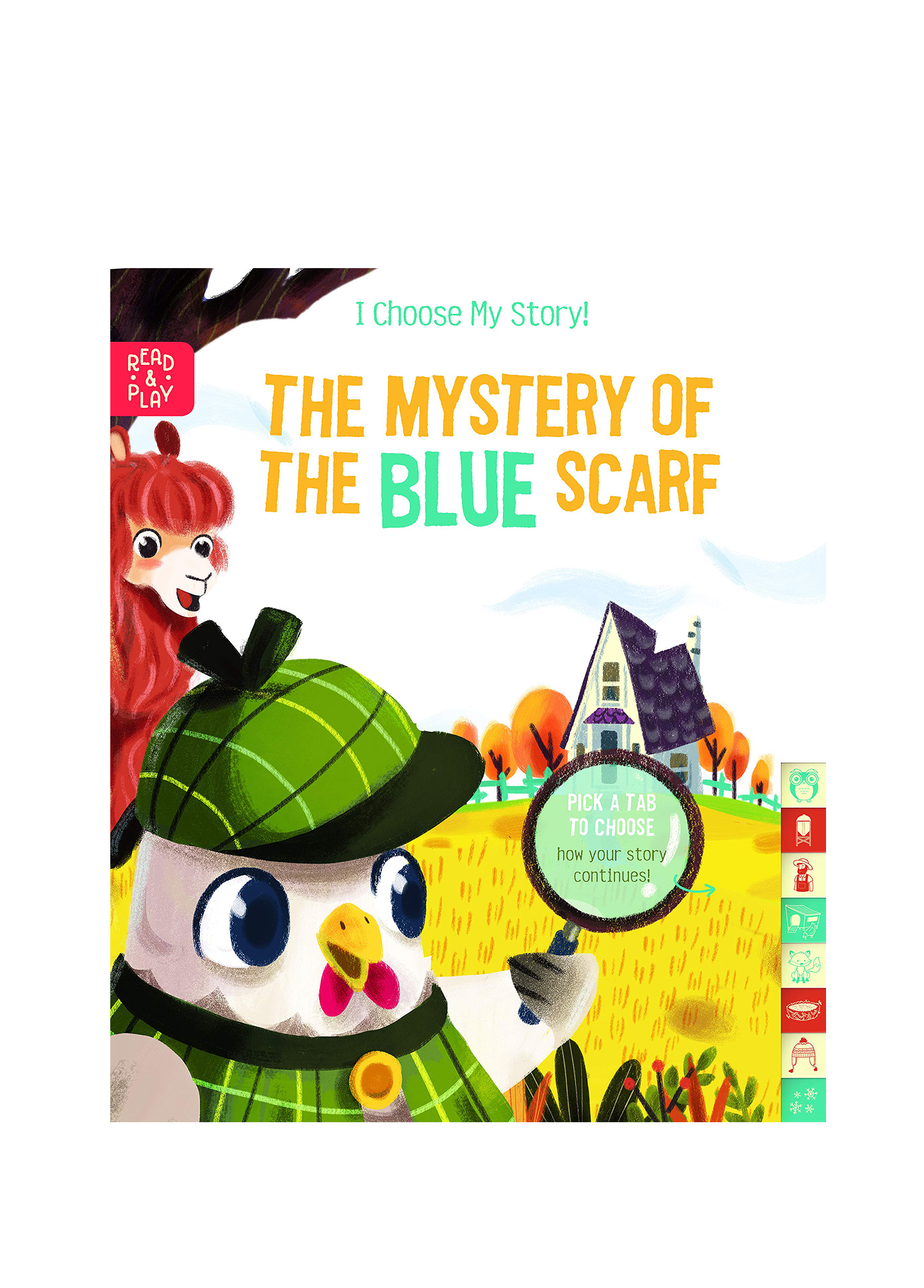 I Choose My Story Blue Scarf The Mystery of The Blue Scarf Book