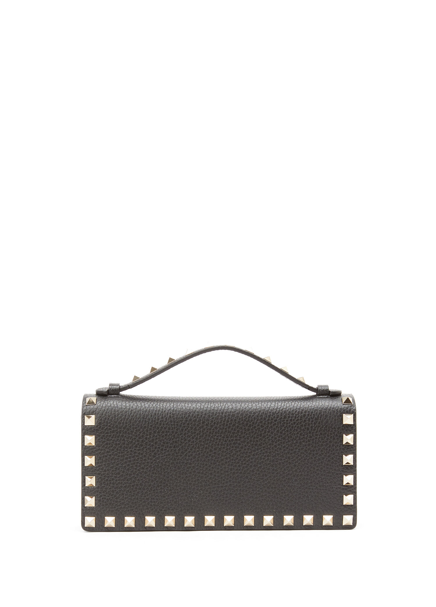 Rockstud Siyah Kadın Deri Çanta