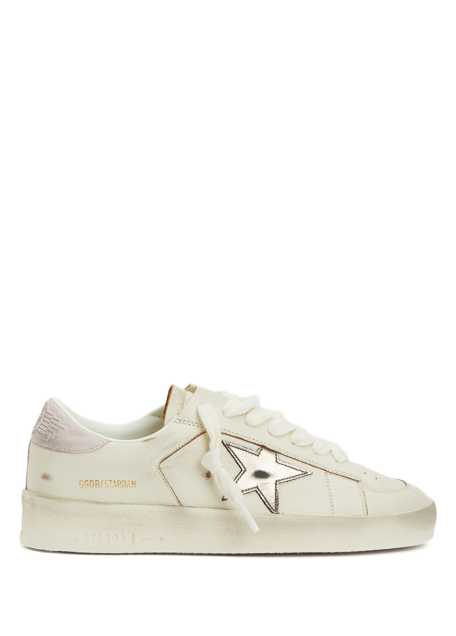 Stardan Beyaz Silver Kadın Deri Sneaker