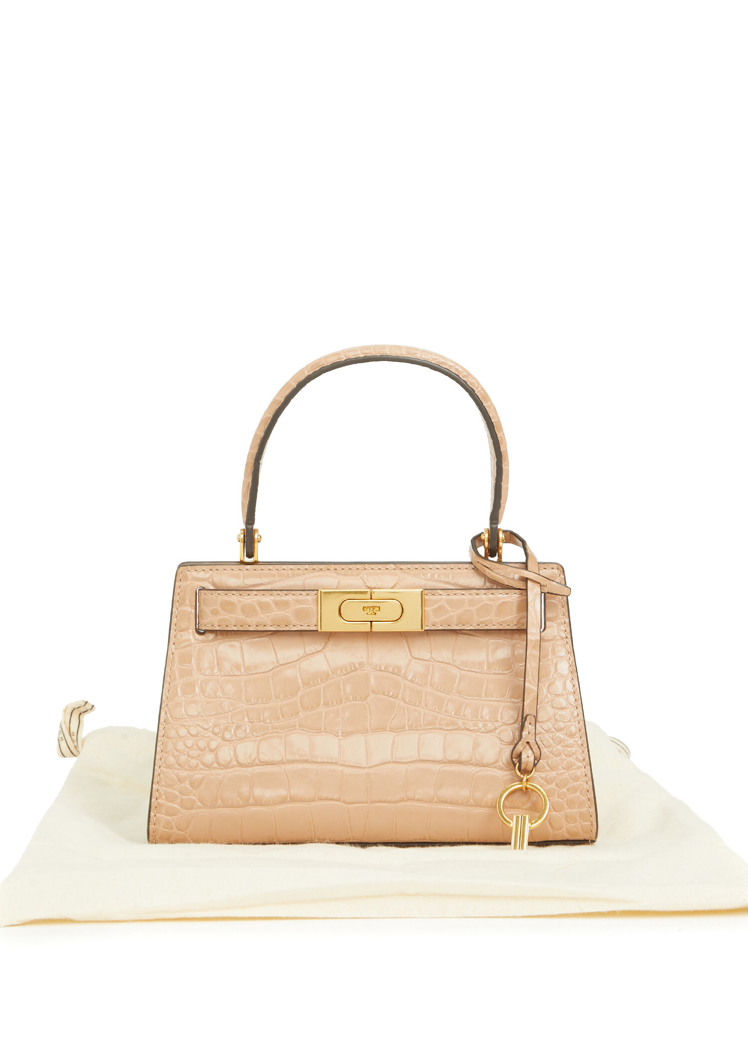 れい Beymen Reborn - Tory Burch Lee Radziwill Petite Çanta - Pudra