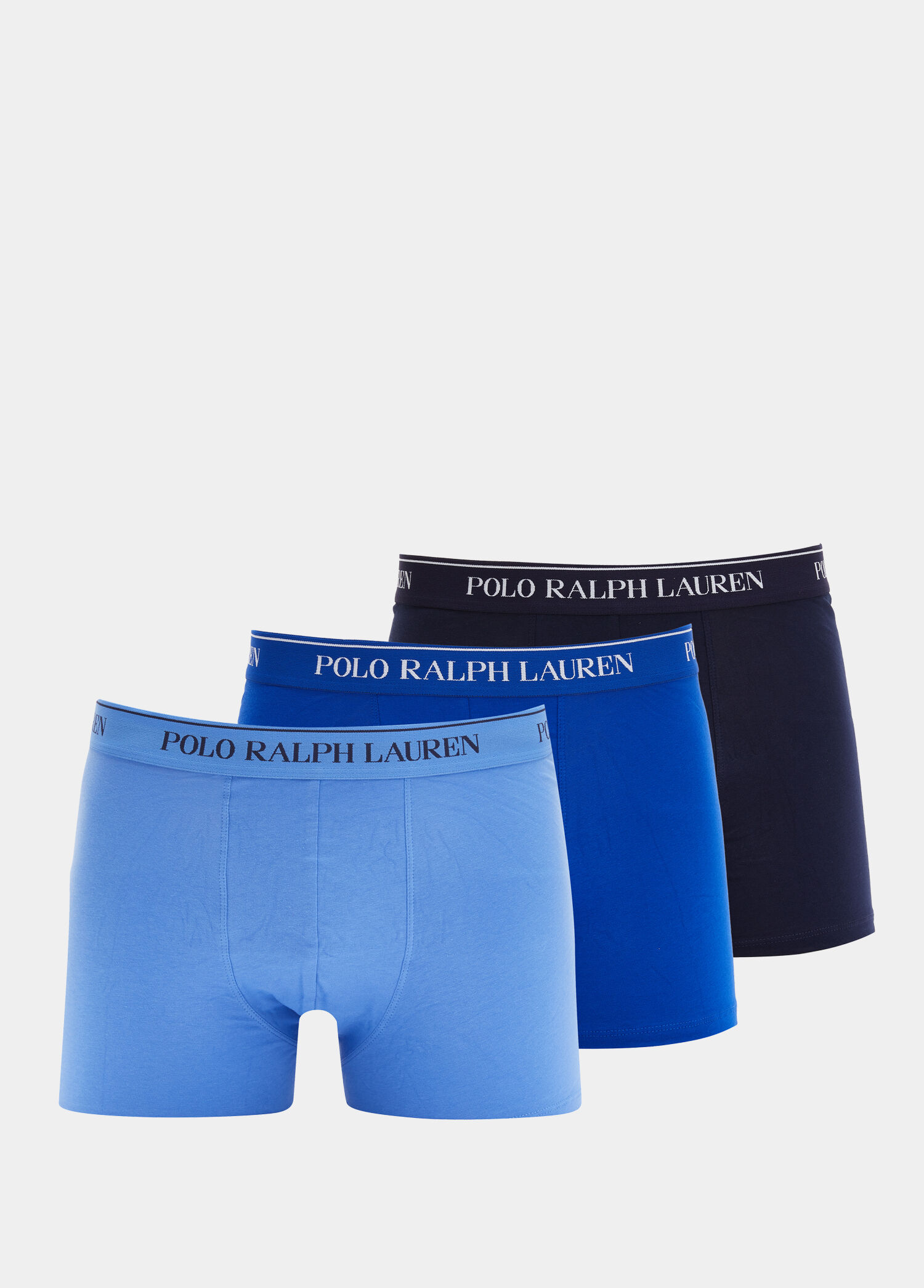 Çok Renkli Logo Bantlı 3lü Boxer Seti
