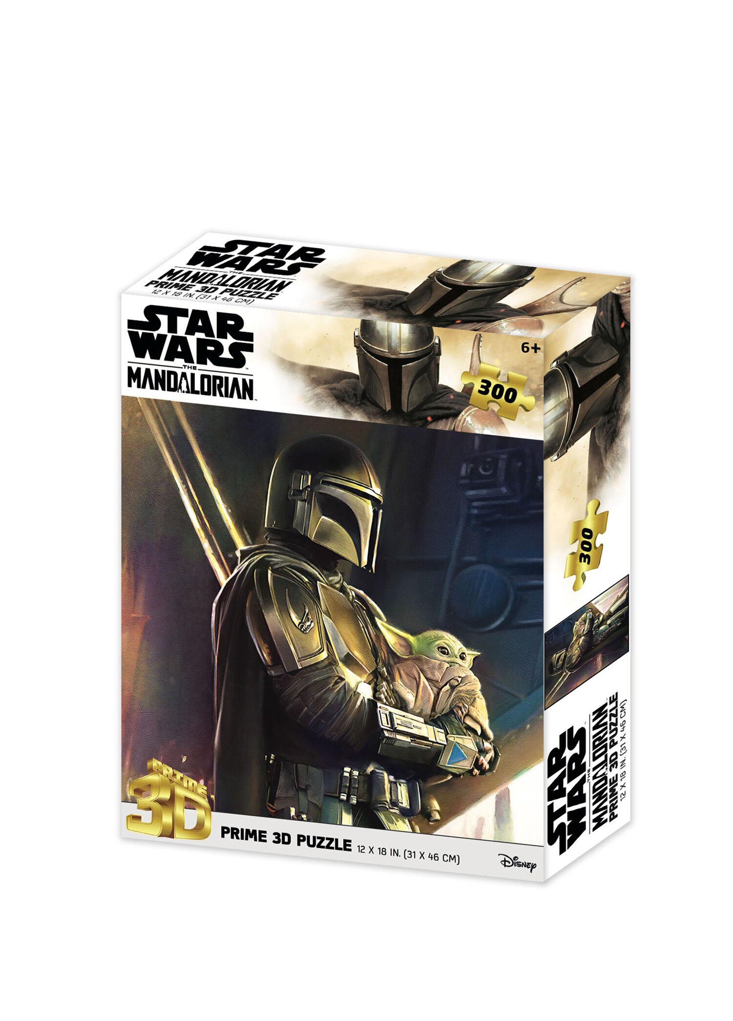 Star Wars The Mandalorian 300 Parça 3D Puzzle