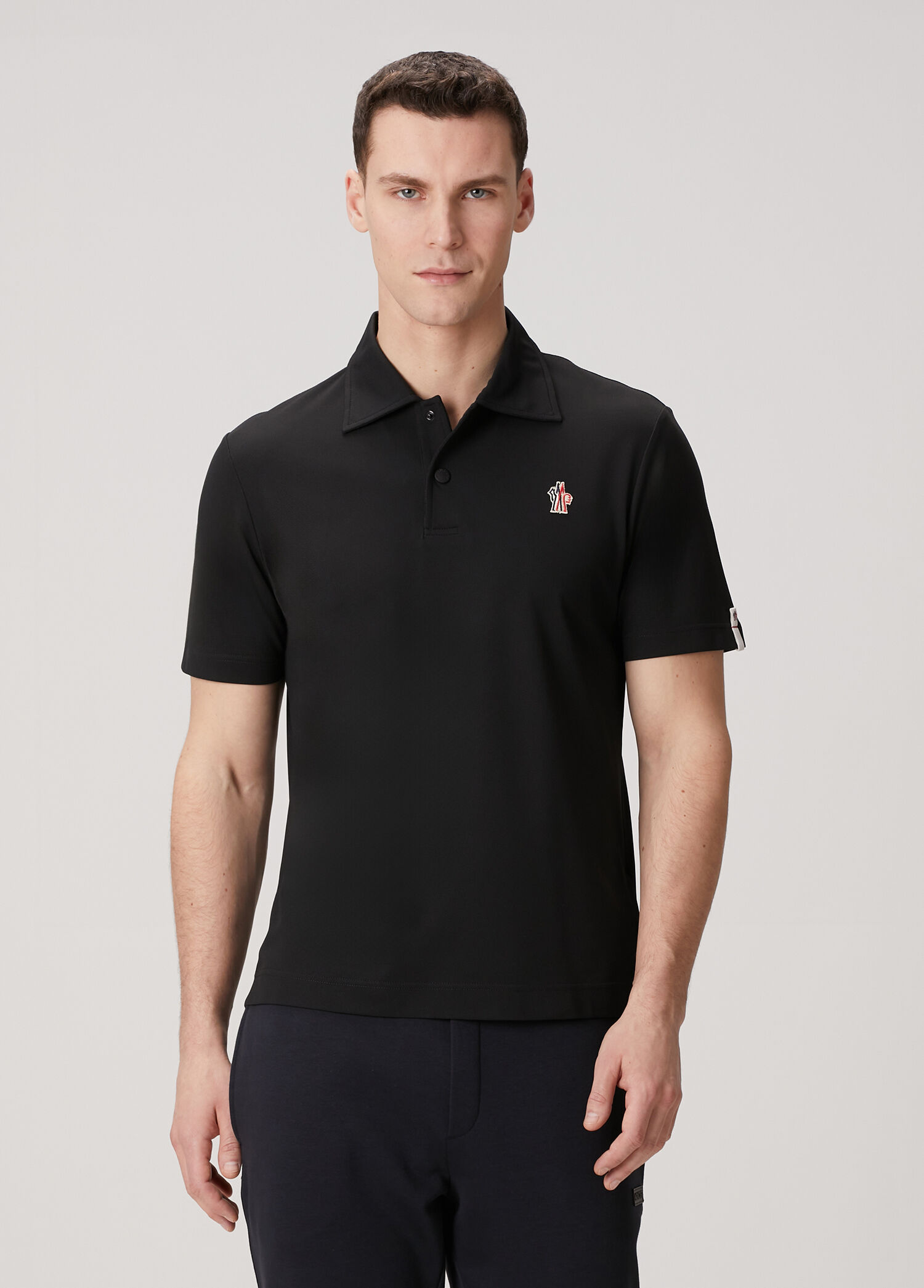 Moncler Grenoble Siyah Erkek Siyah Polo Yaka T-shirt 1892871 | Beymen