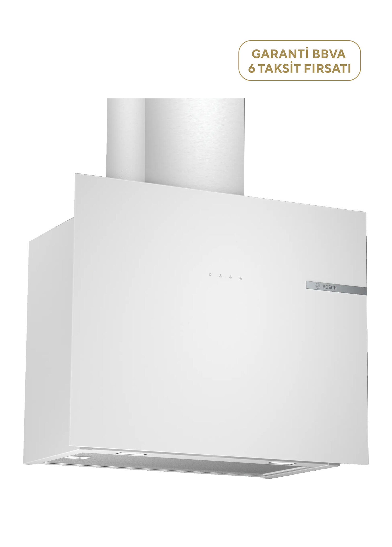 DWF65AJ20T Serie 4 Beyaz Ankastre Davlumbaz