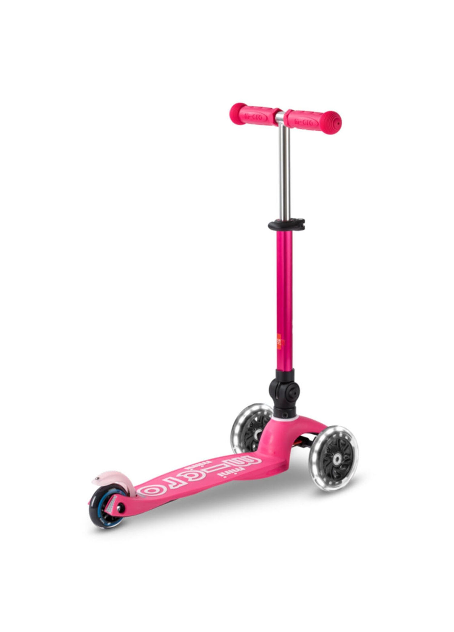 Micro - Mini Deluxe Işıklı Katlanabilir 3 Tekerlekli 2-5 Yaş Mini