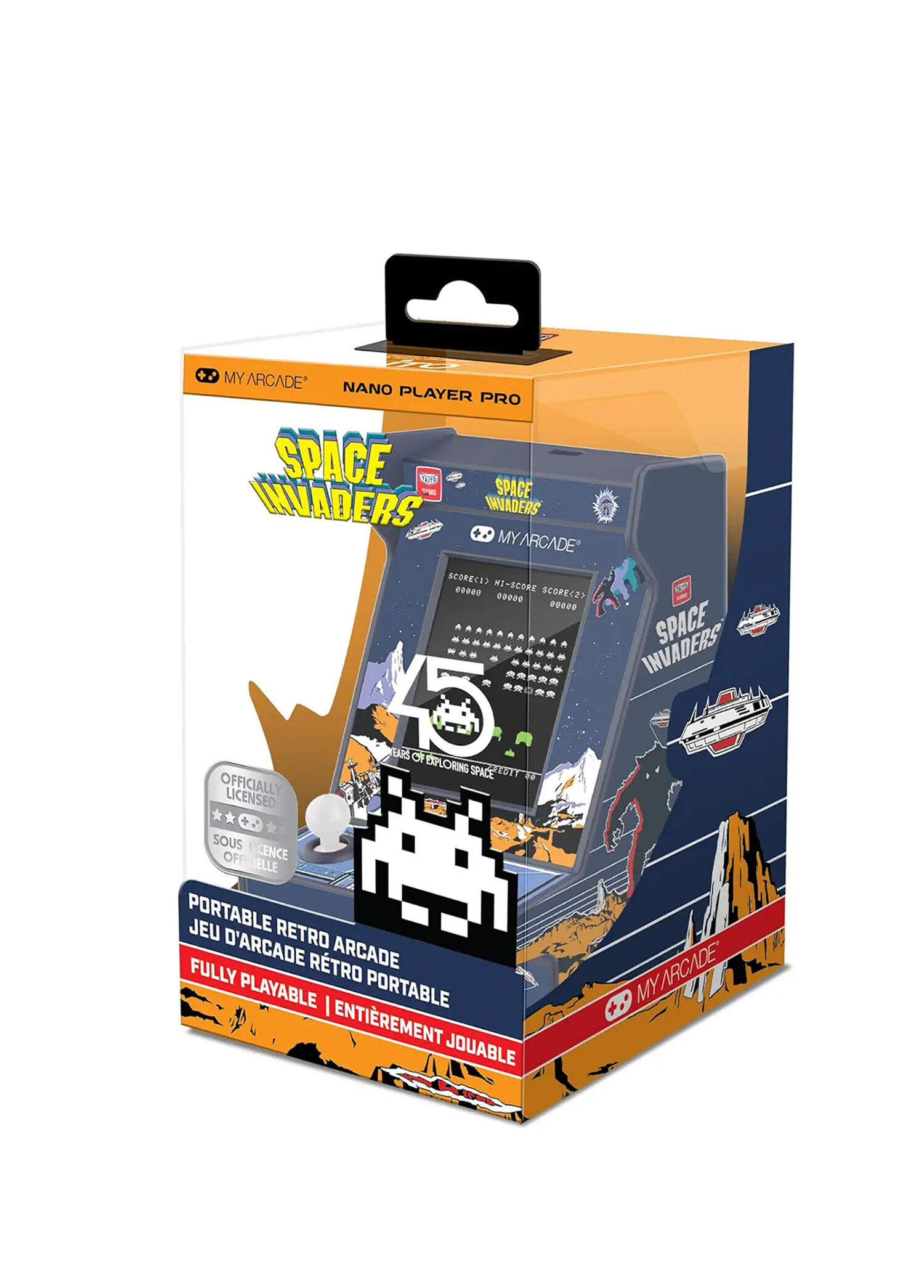 Space Invader Nano Player ProPortable Retro Arcade
