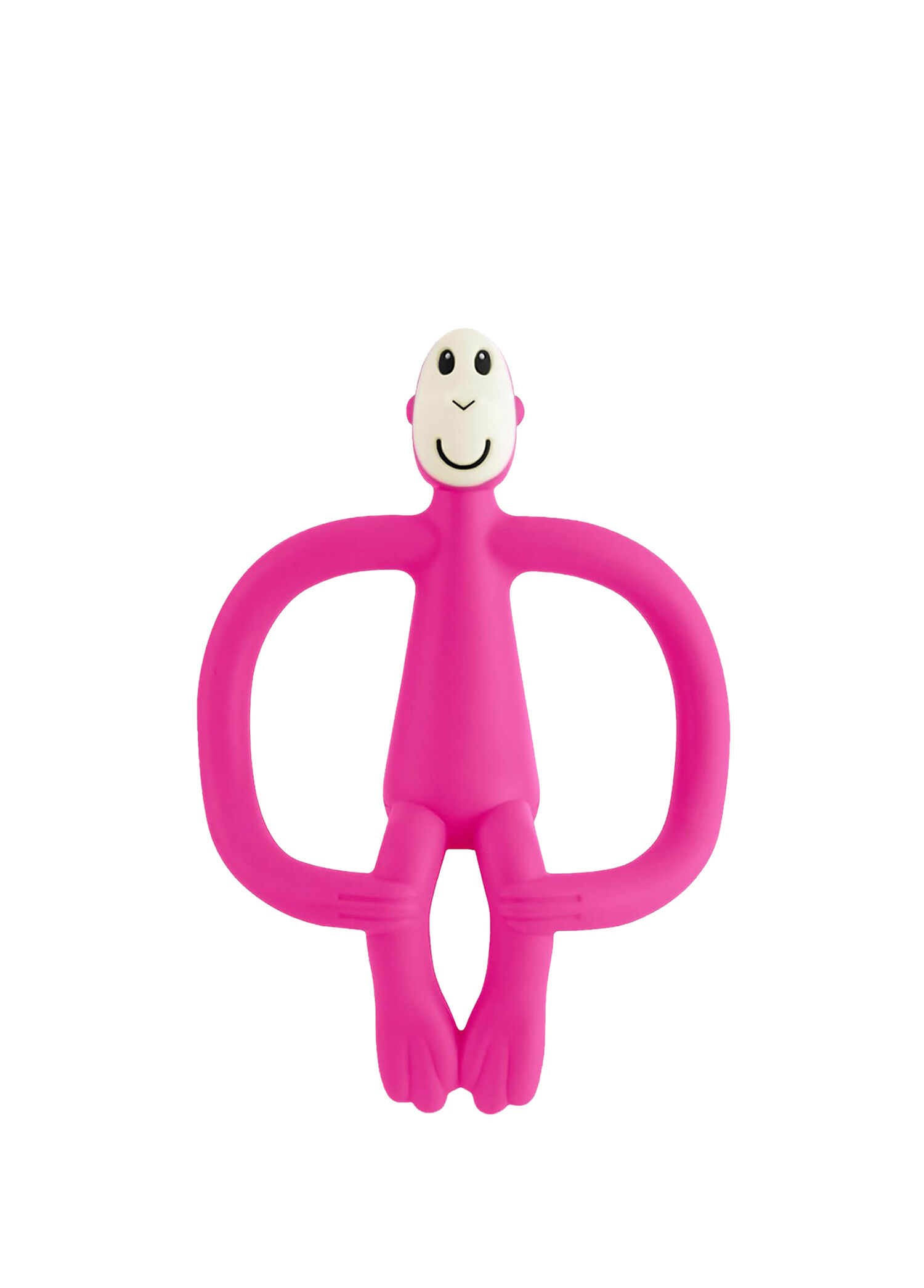 Monkey Fuşya Silikon Diş Kaşıyıcı