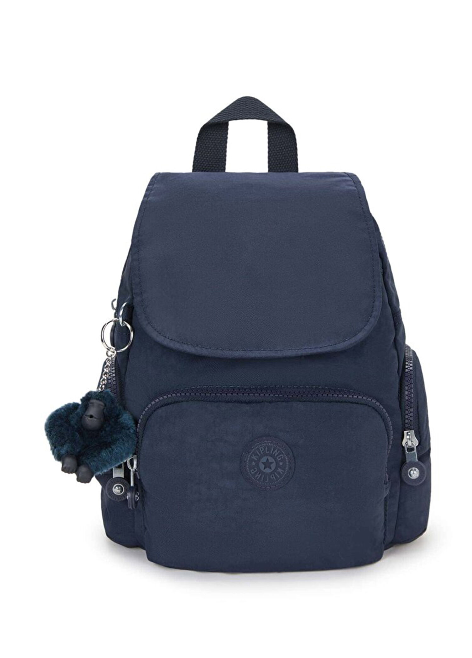 City Zip Mini Mavi Küçük Boy Kadın Sırt Çantası