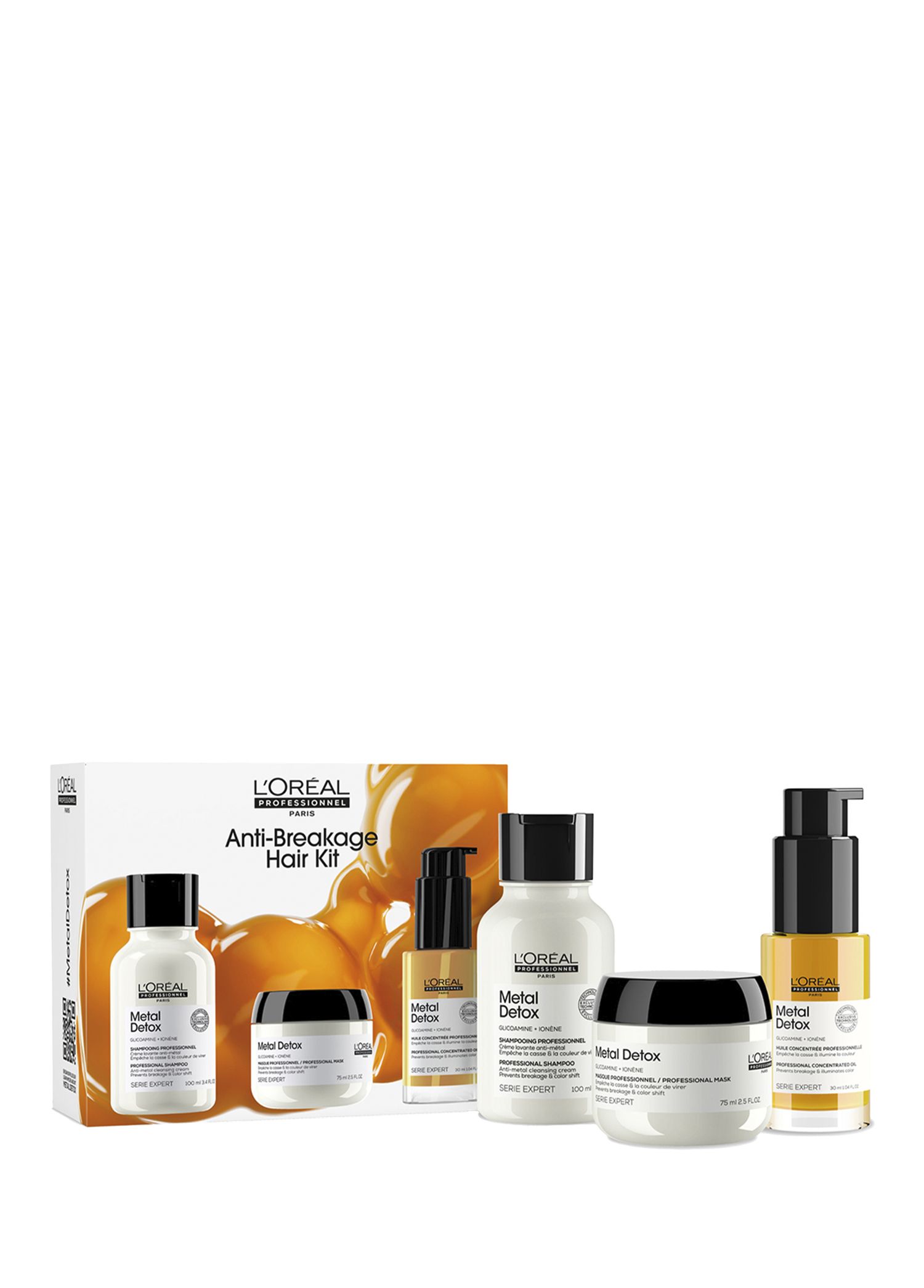 Loreal Professionnel - Paris Serie Expert Metal Detox Mini Trio