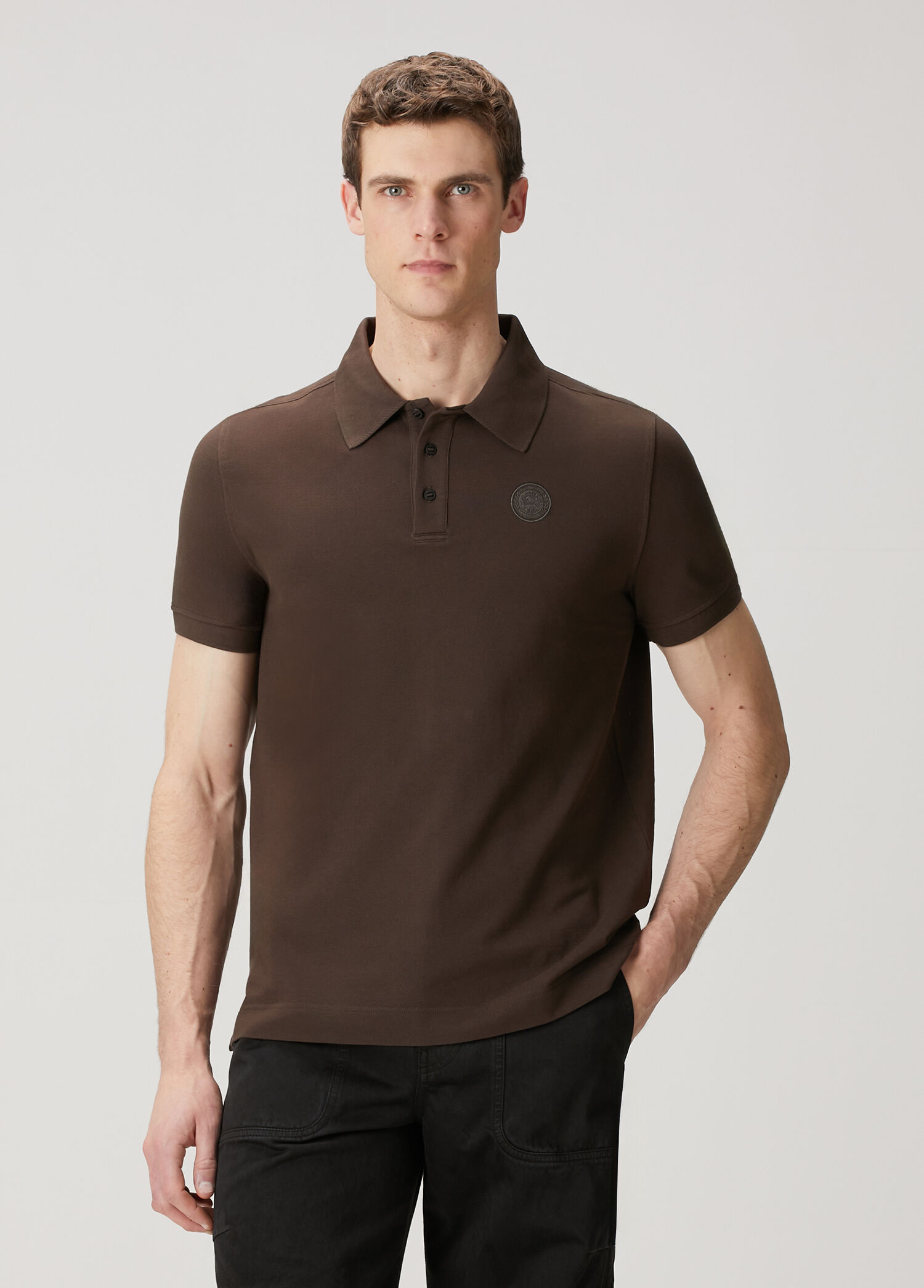 Beckley Kahverengi Polo Yaka T-shirt