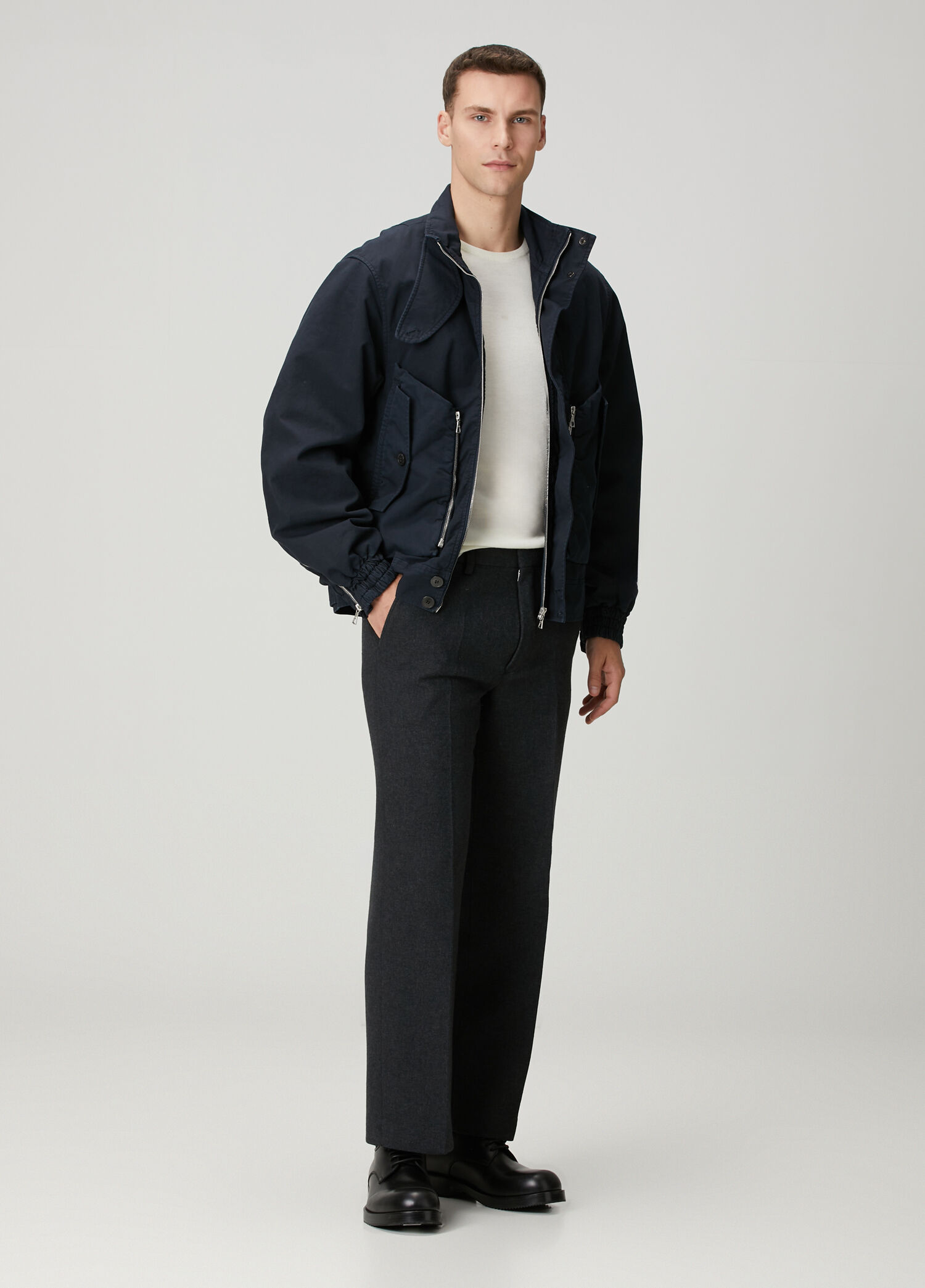 Dries Van Noten - Venice Navy Blue Jacket