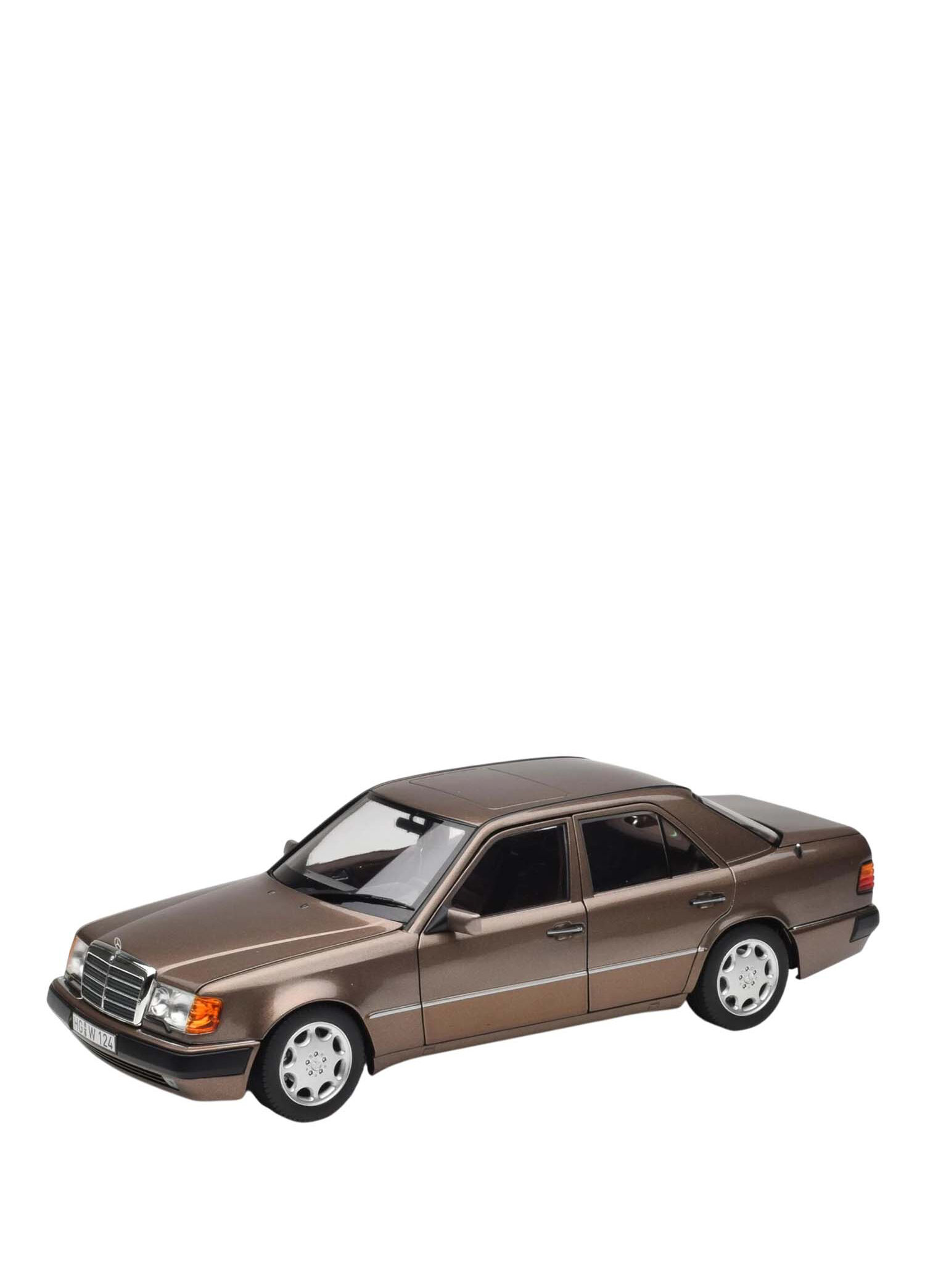 「超レア」Mercedes-Benz AMG 90's 小物入れ Norev - 1:18 1990 Mercedes Benz 500E W124 5.0 V8 Impala Brown