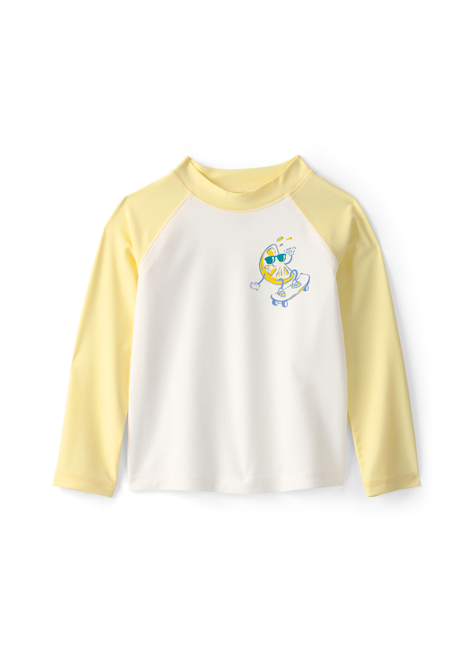 White Sunscreen Long Sleeve Boys' T-Shirt