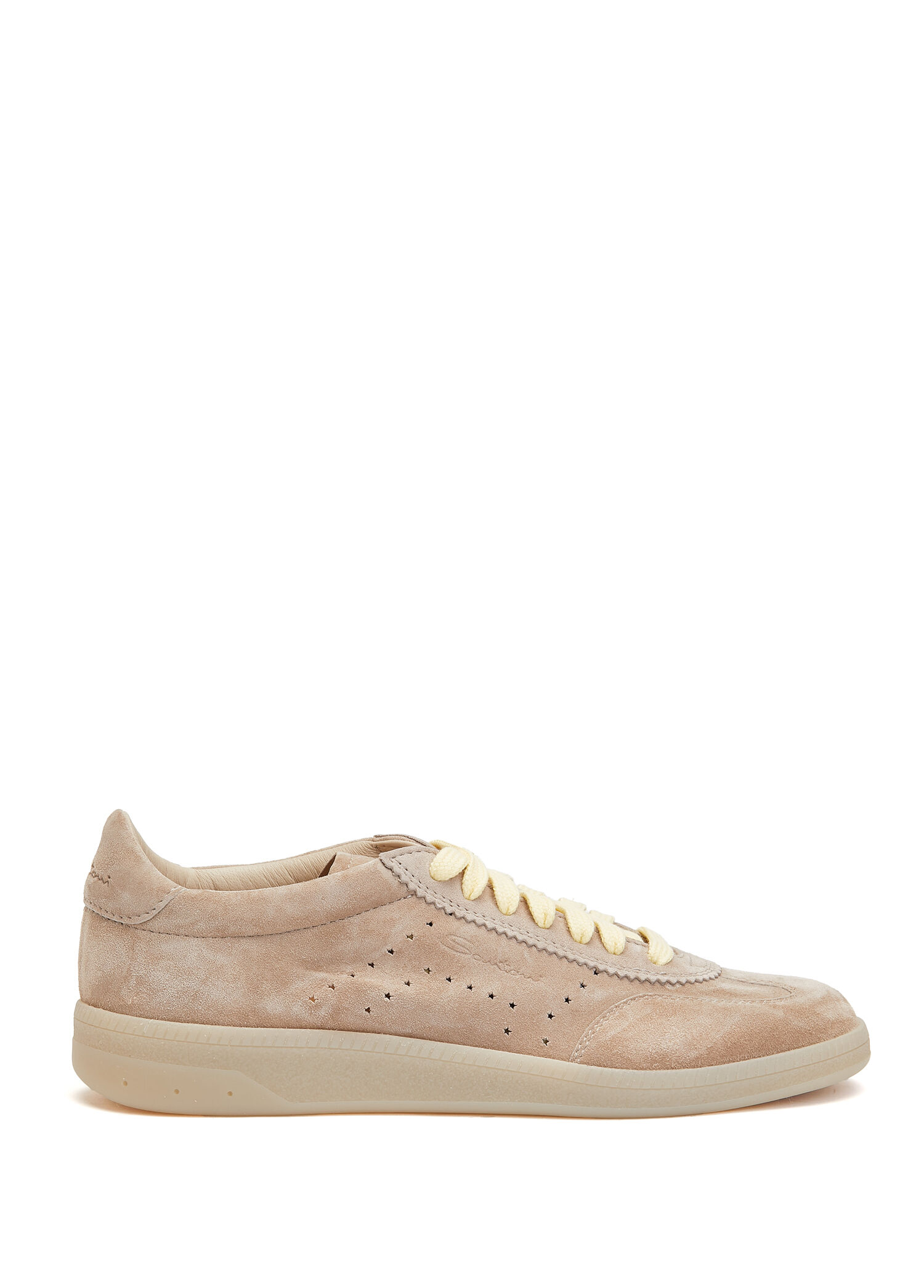 Bej Kadın Deri Sneaker