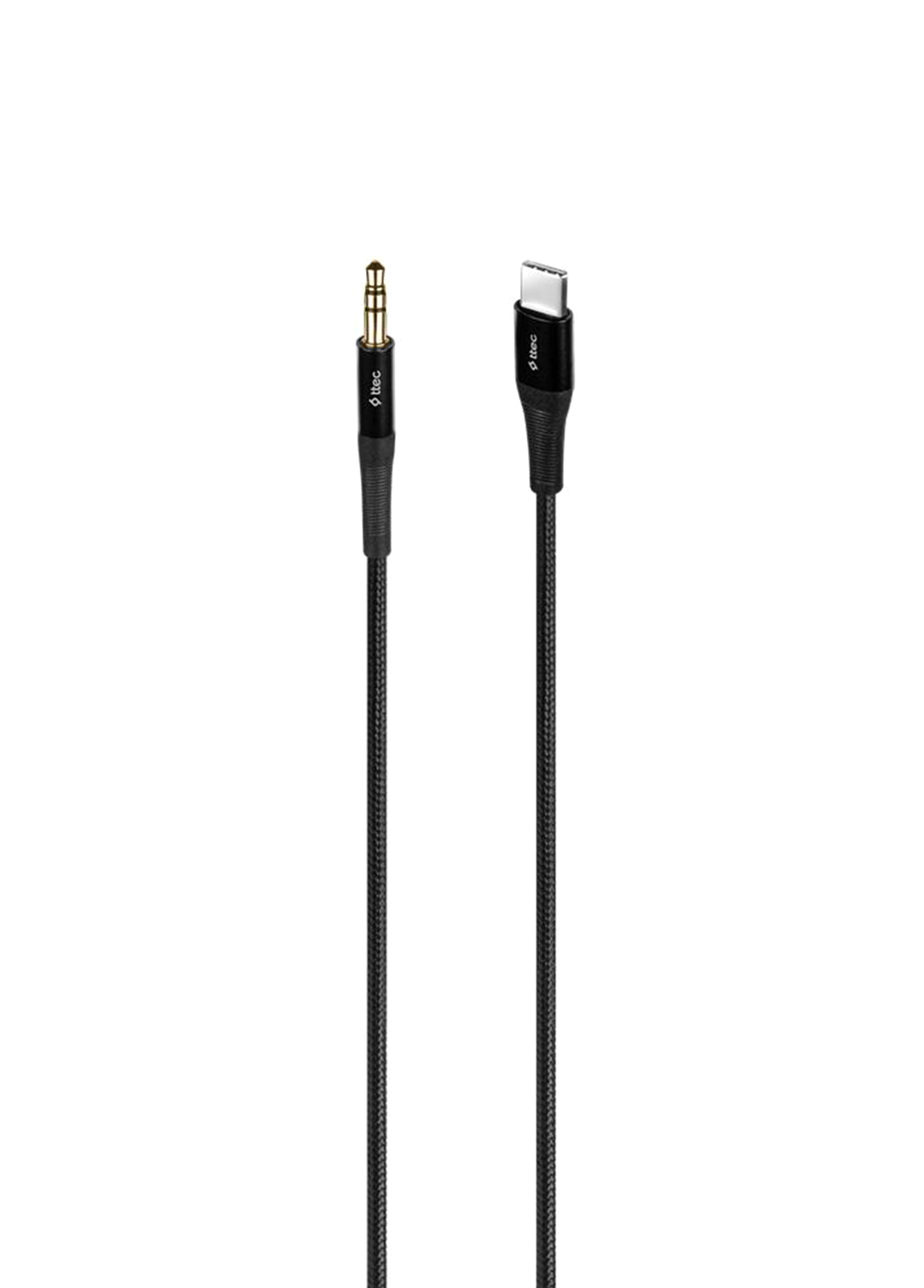 2AK03 Aux - USB-C Siyah Ses Kablosu