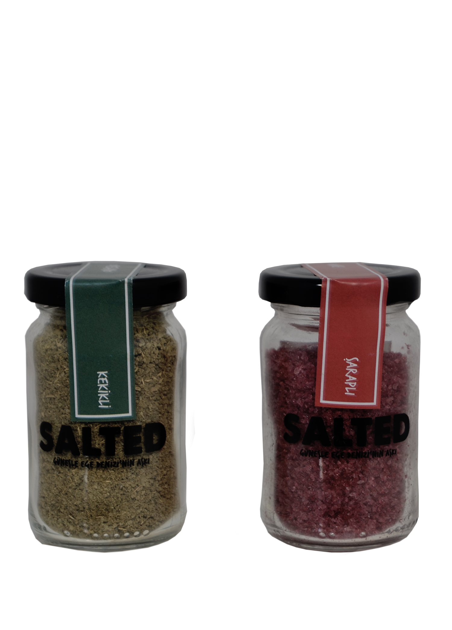 Salted Set 3 Şaraplı ve Kekikli Tuz 115 gr