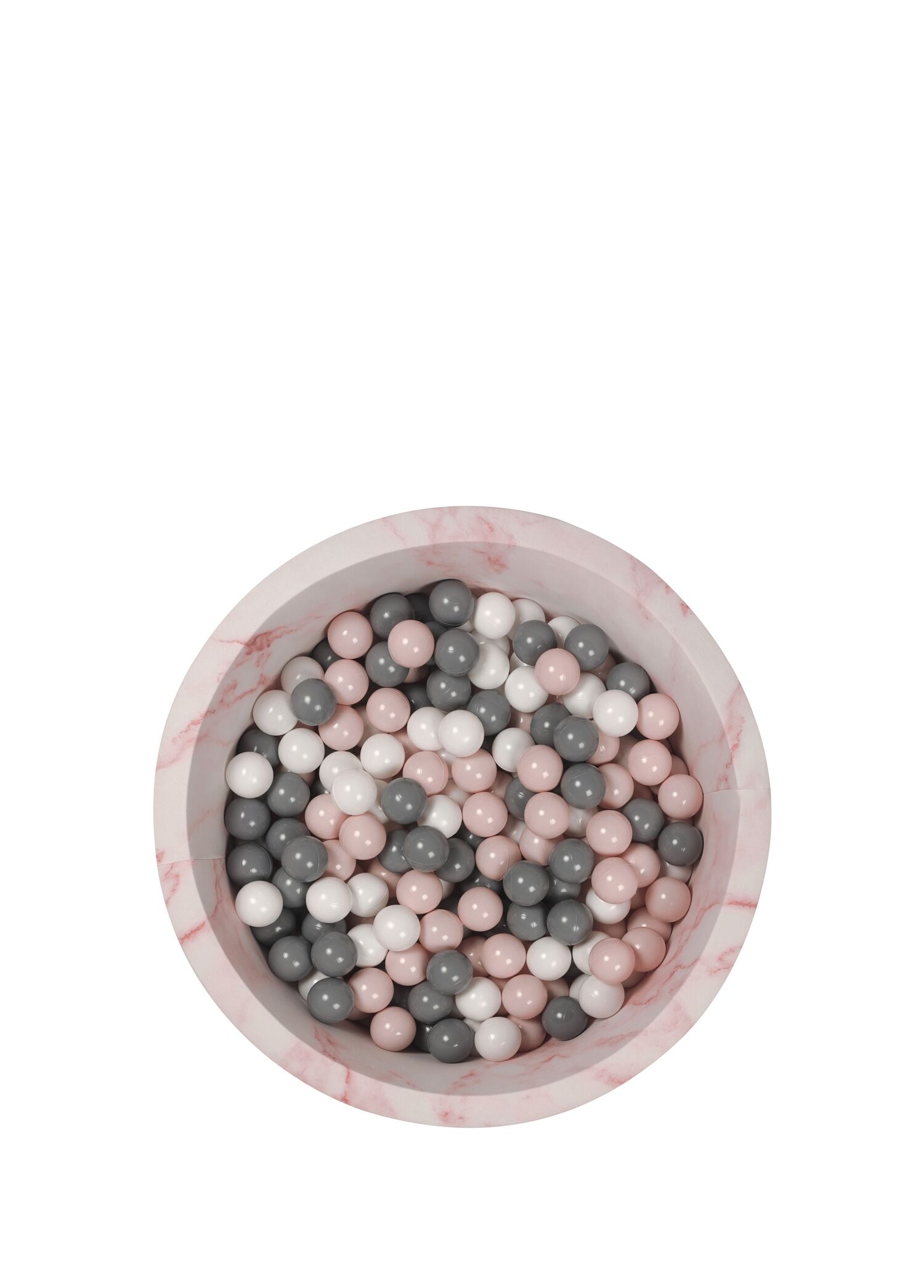 Pembe Mermer 90x30 cm 3'lü Top Havuzu