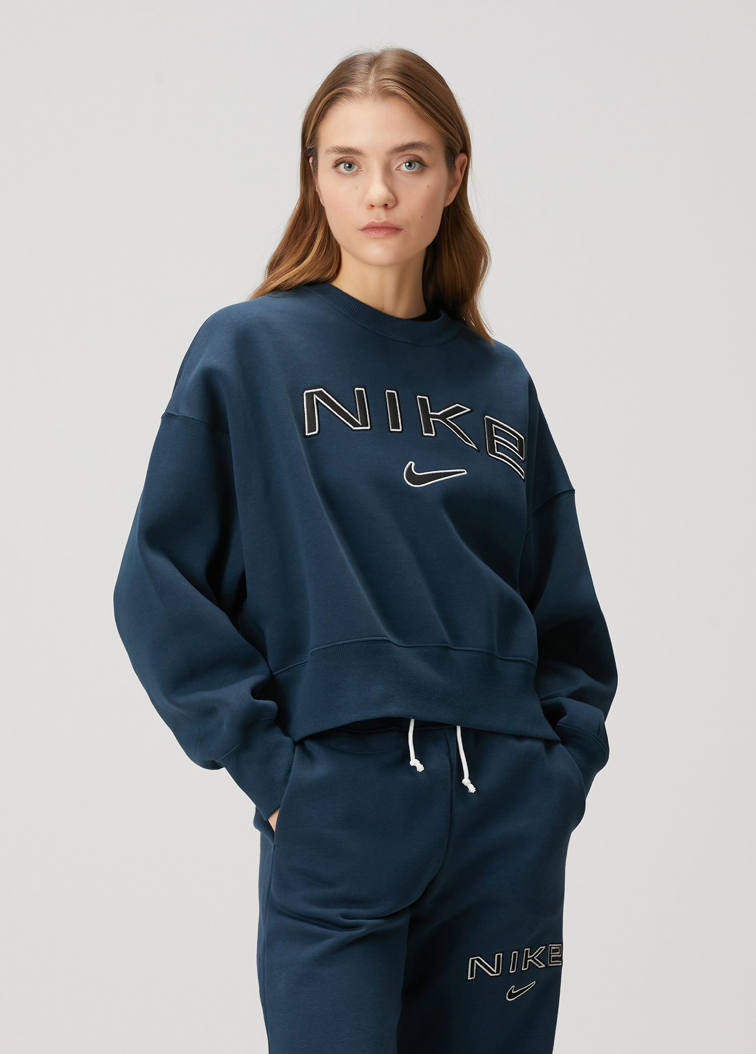 Phoenix Fleece Petrol Sweatshirt