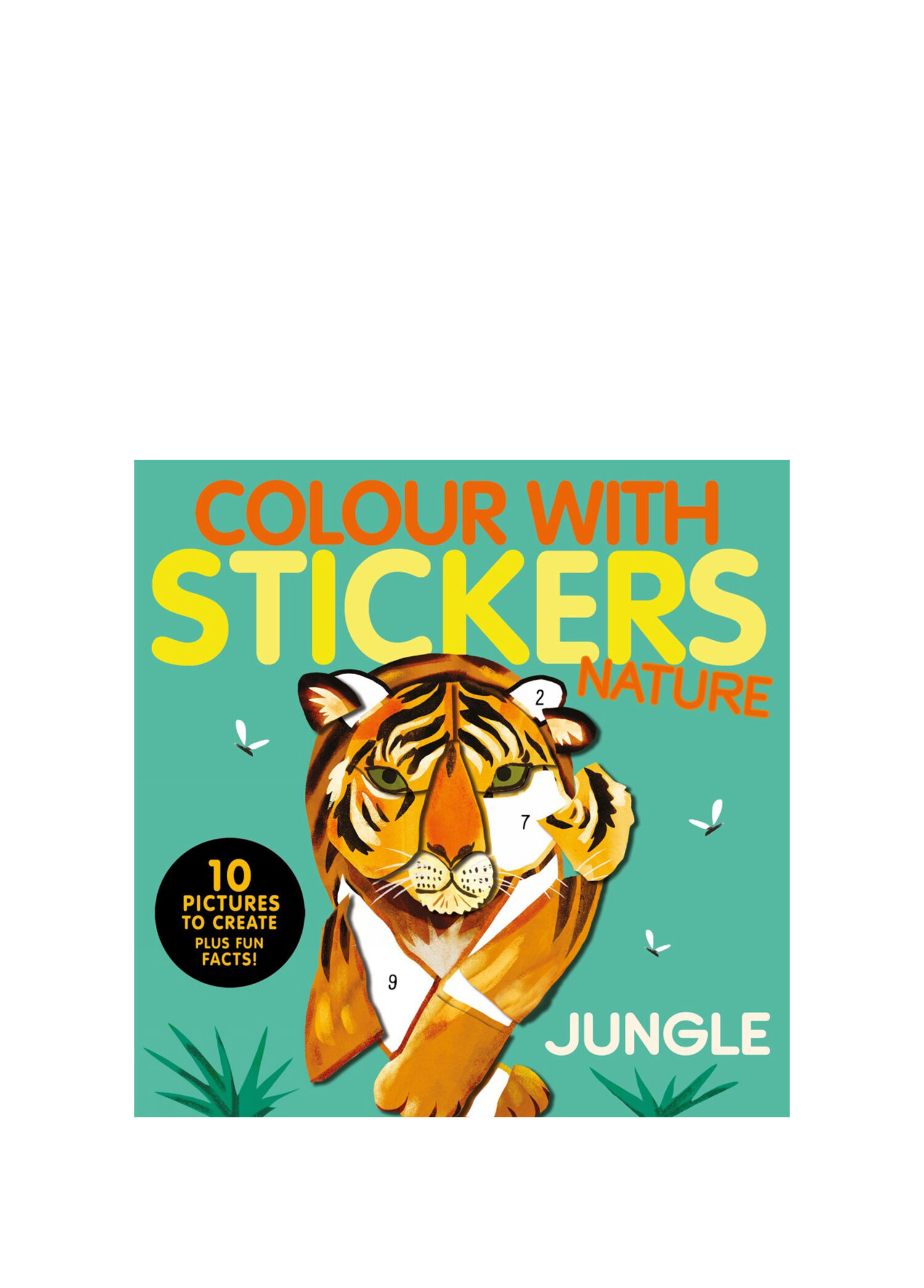 Colour with Stickers Jungle