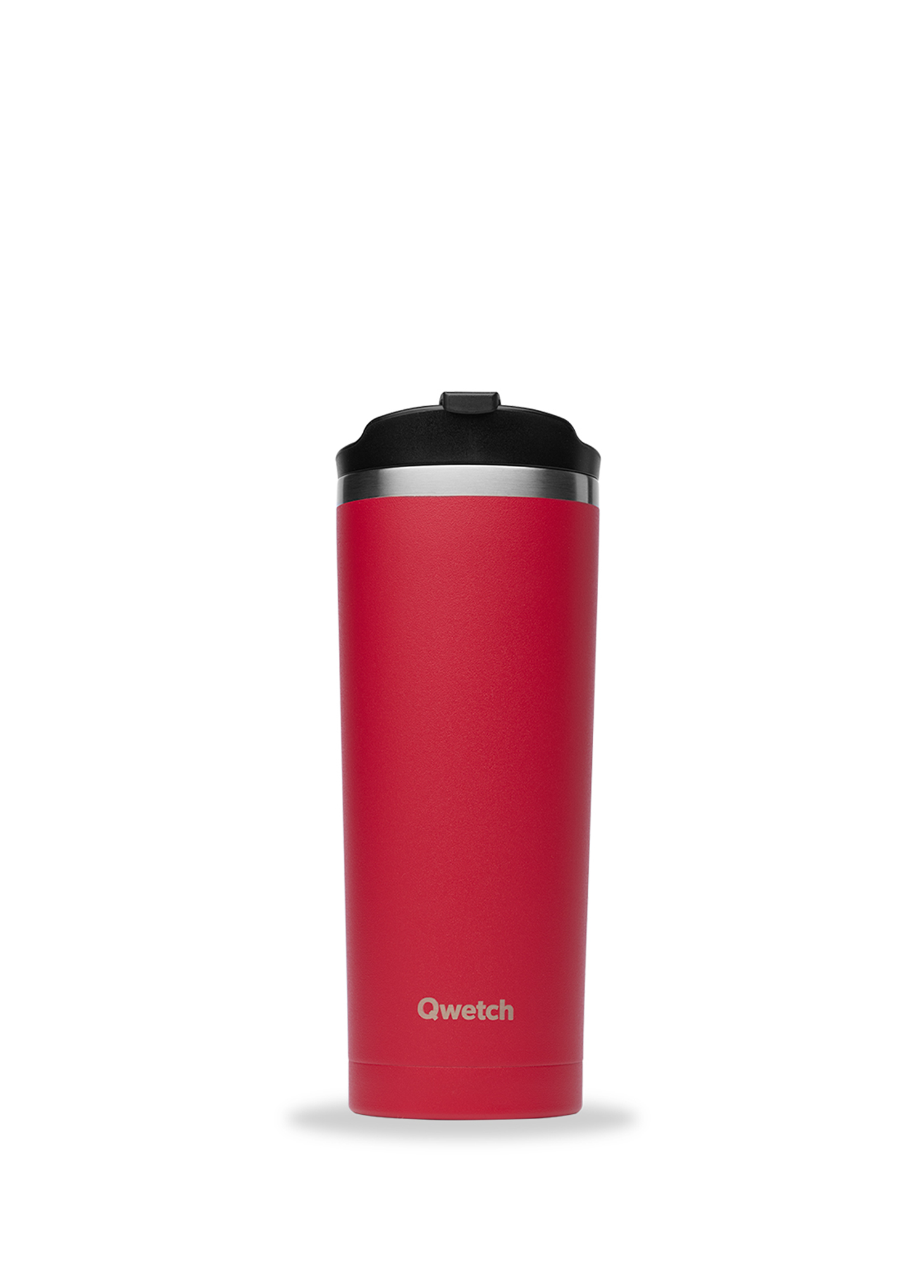 QM6097 Isı Yalıtımlı Kırmızı Termos Mug 470 ml