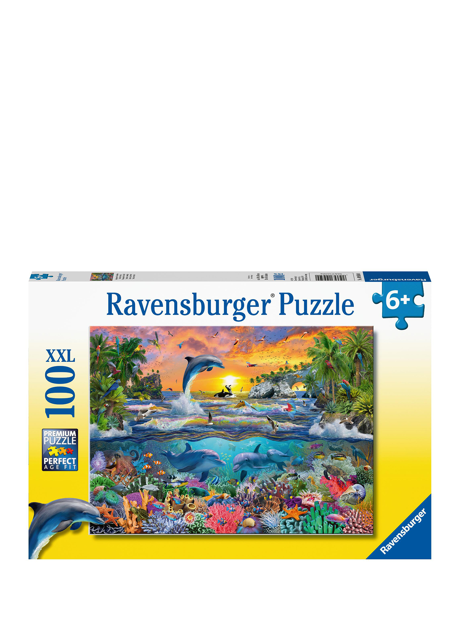 109500 Tropik Cennet 100 Parça Puzzle