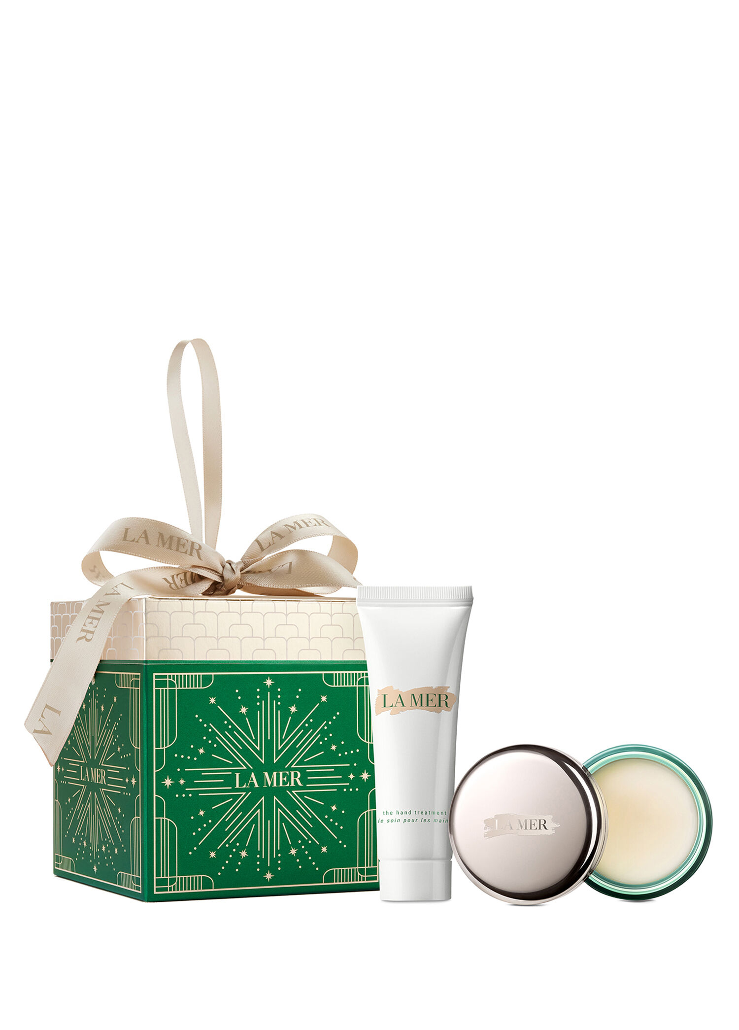 LA MER アクセサリー、メークアップケース グリーン新品 La Mer - Minis De La Mer Holiday Set
