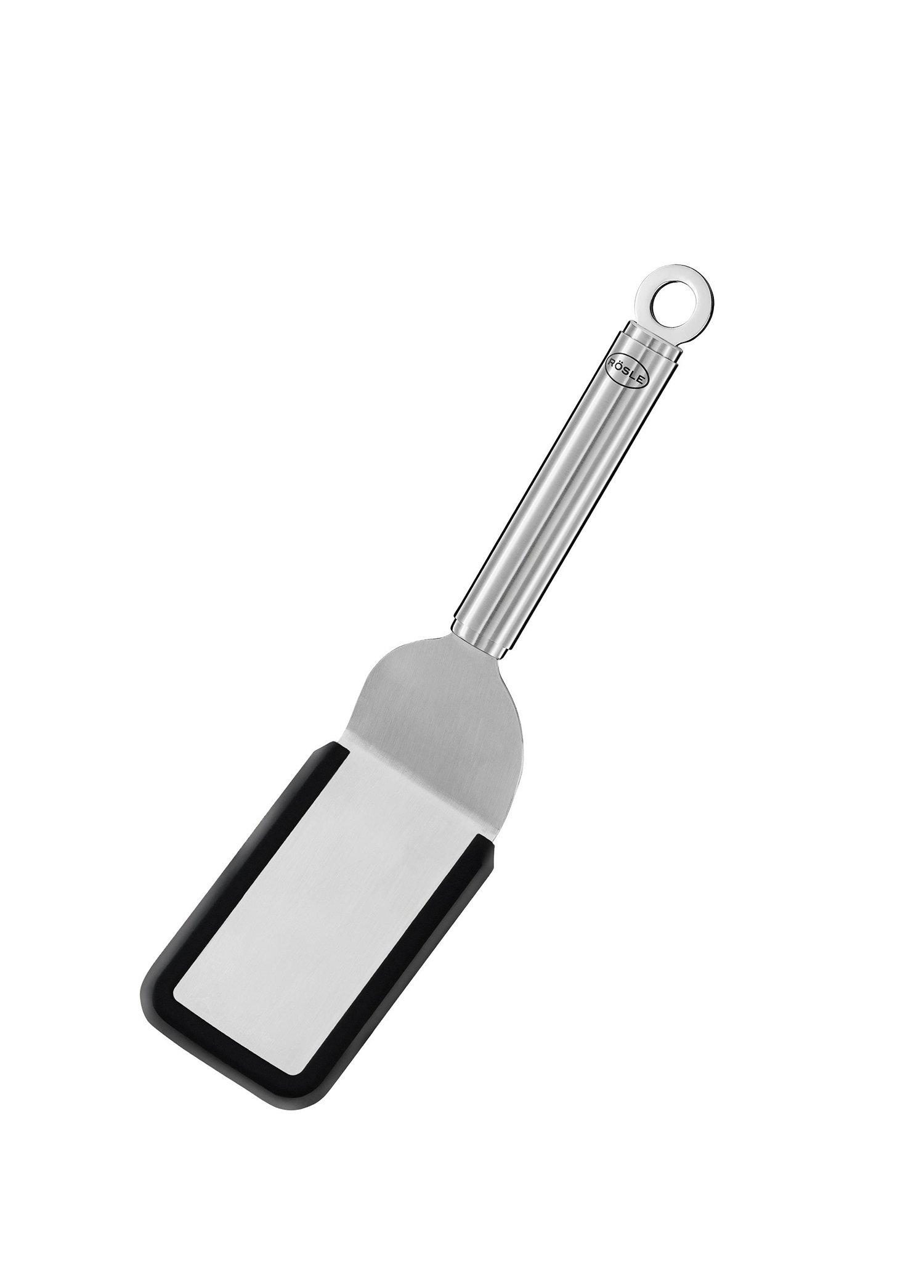 Silikon Uçlu Paslanmaz Çelik Spatula 26 cm