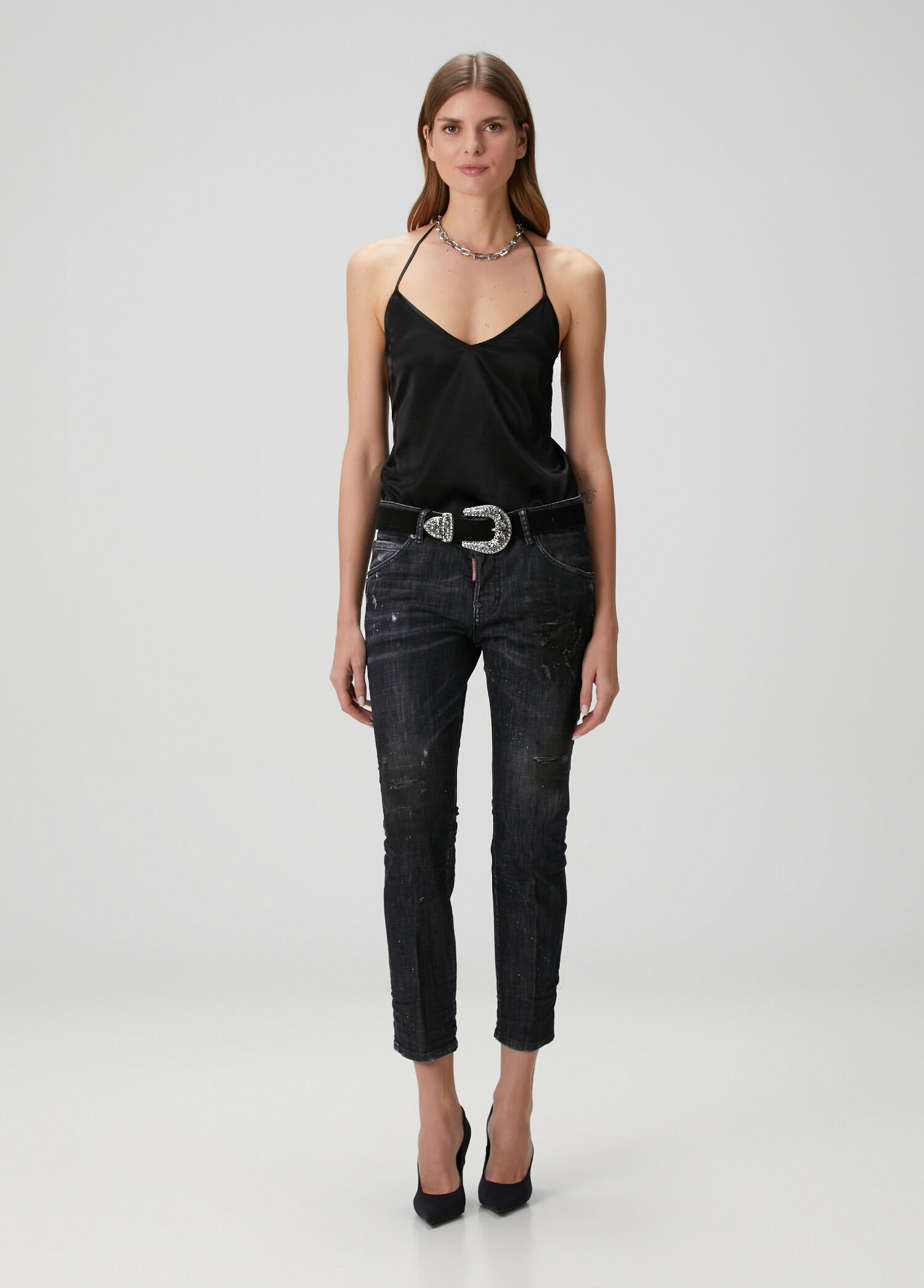 Nirvana Wash Cool Girl Siyah Jean Pantolon