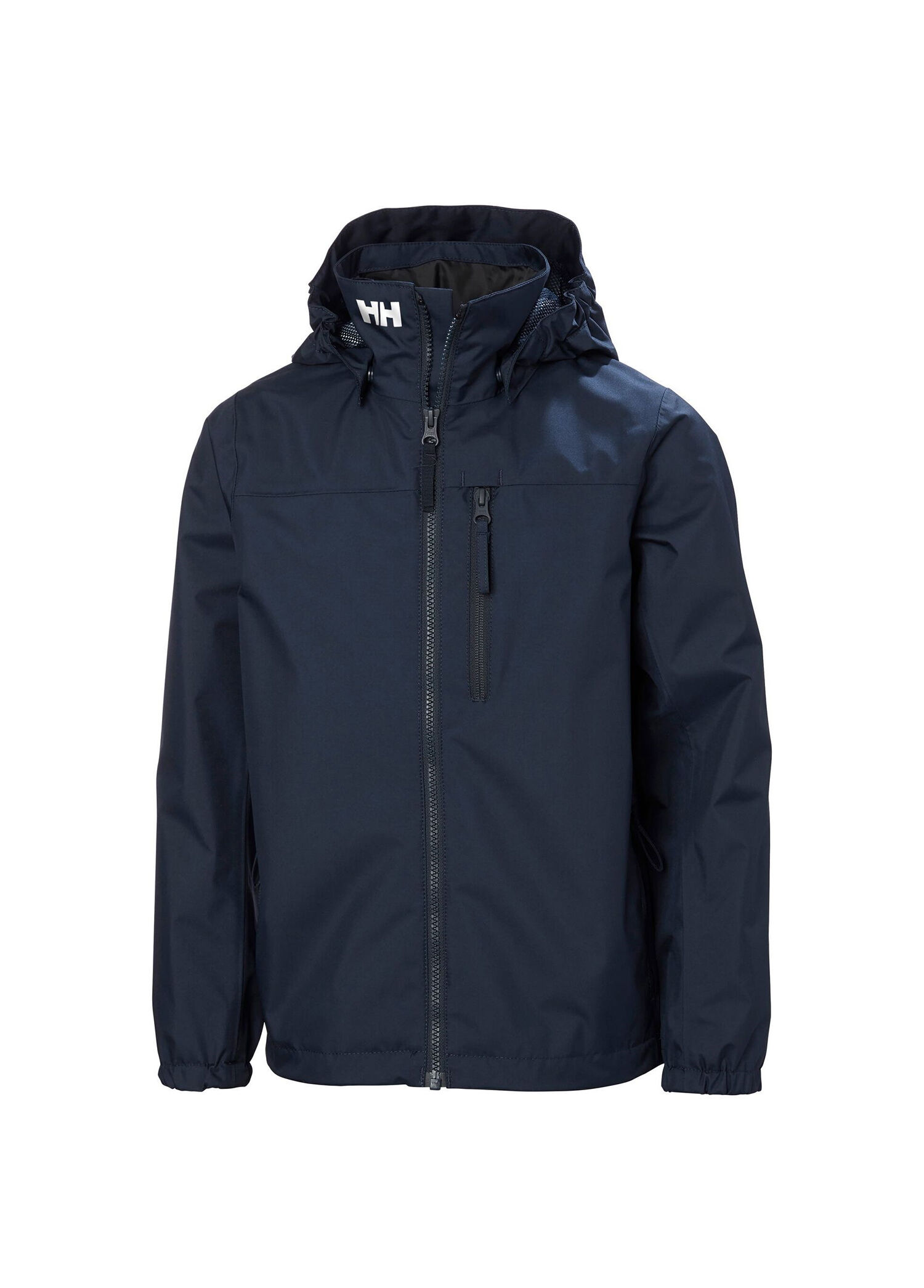 Jr Crew Hooded Navy Kapüşonlu Unisex Çocuk Yağmurluk Mont