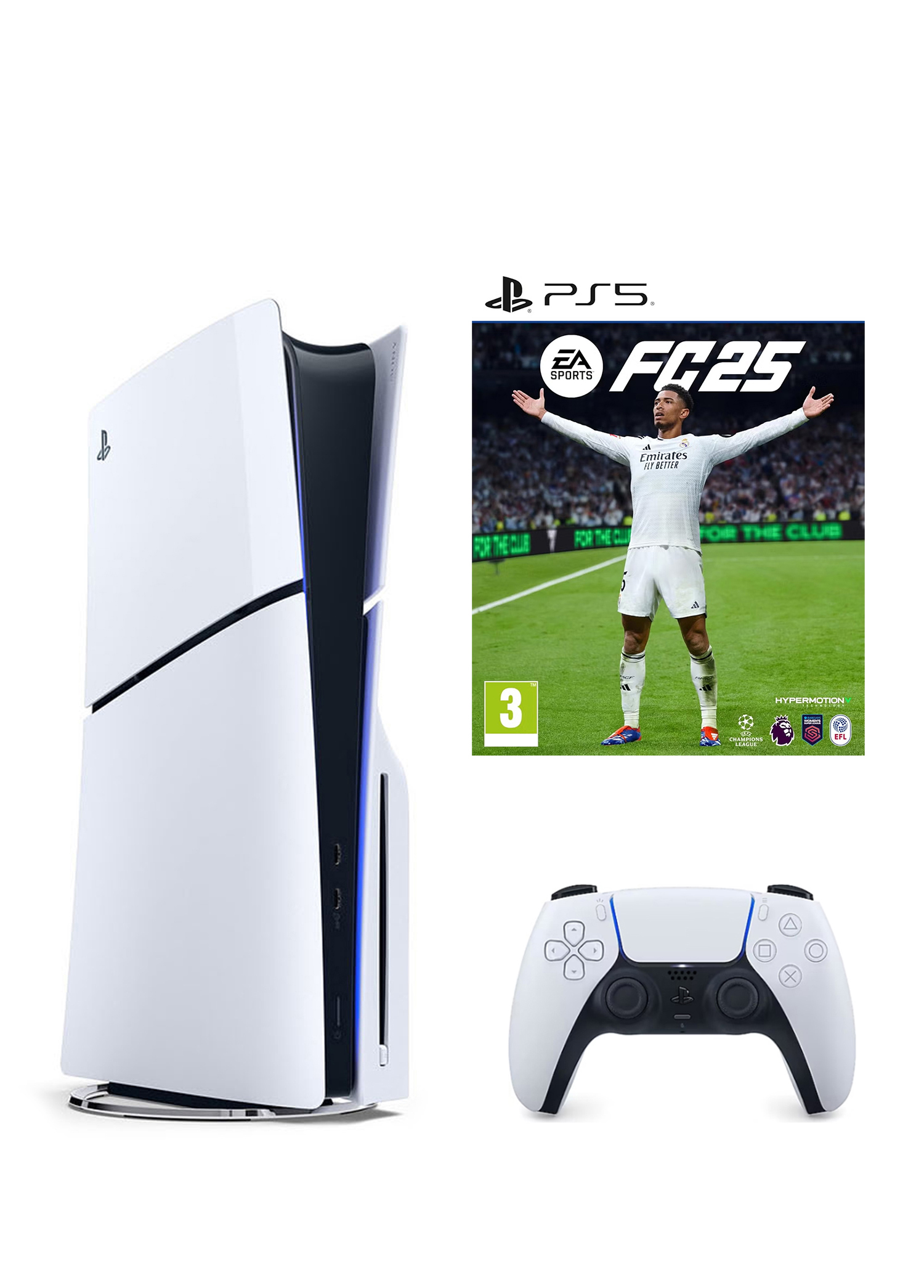 Sony - PlayStation 5 1 TB Slim CD Edition Oyun Konsolu + PS5