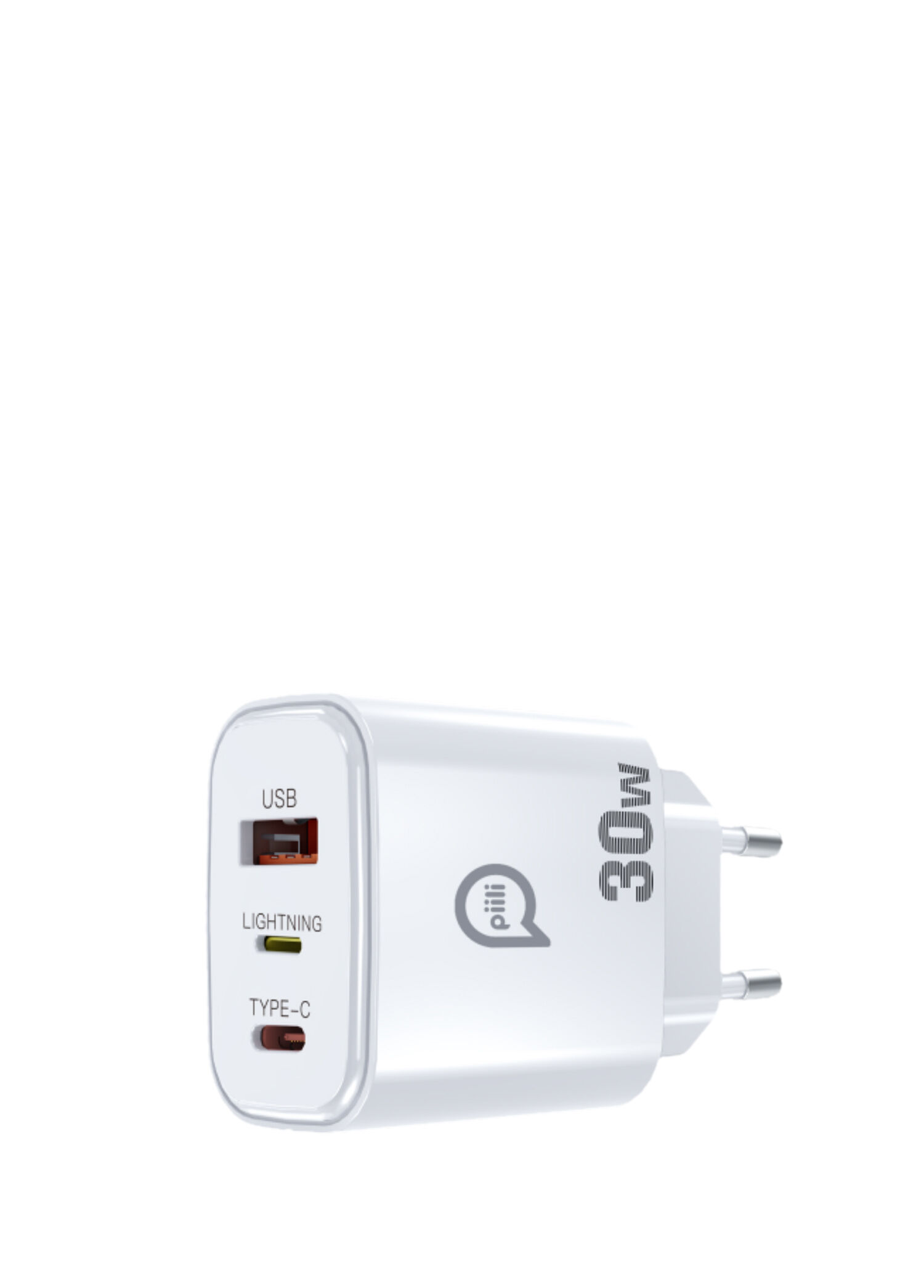 Beyaz 30w Pd - Q3.0 Usb Lightning Typ-c Adaptör