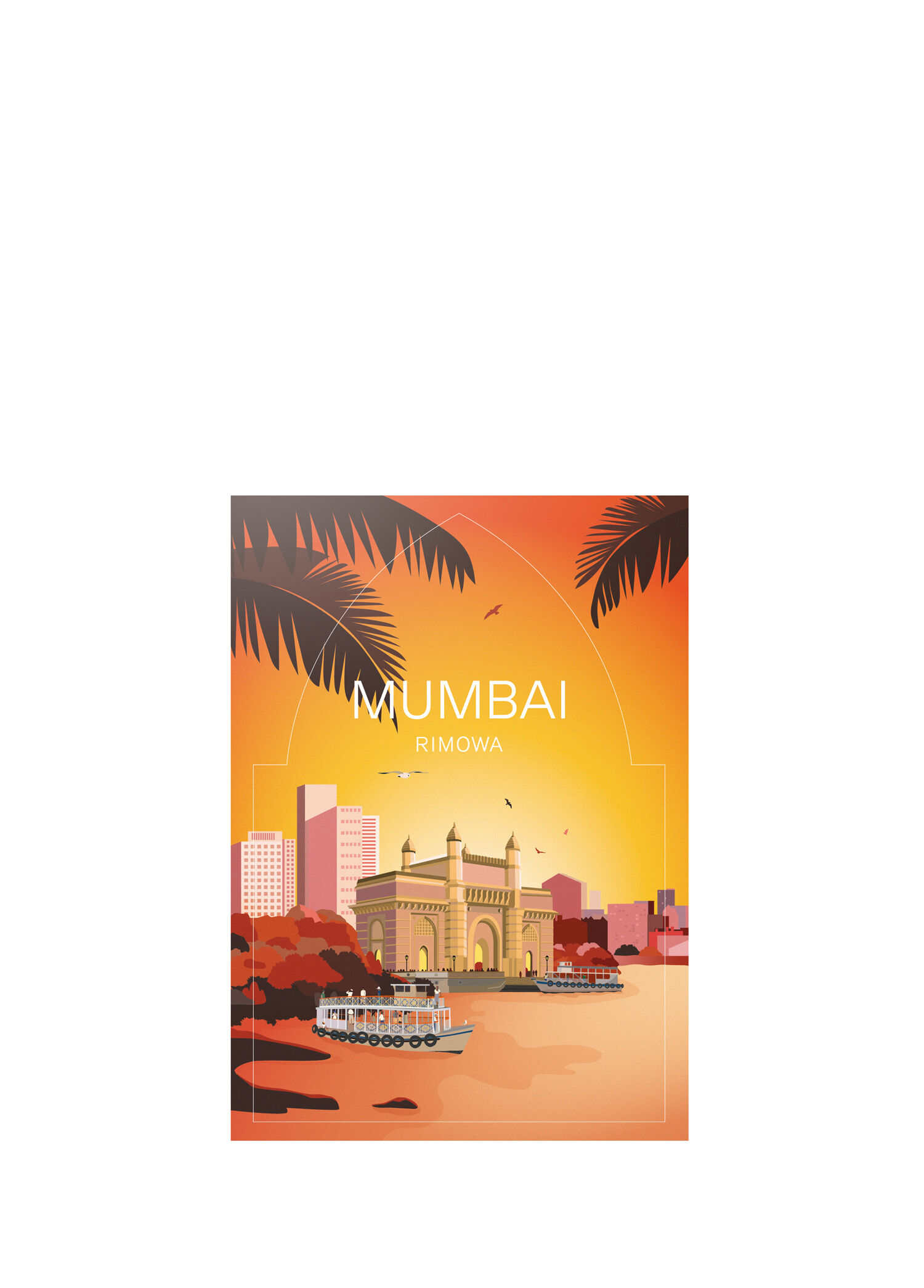 Mumbai Landmark Sticker