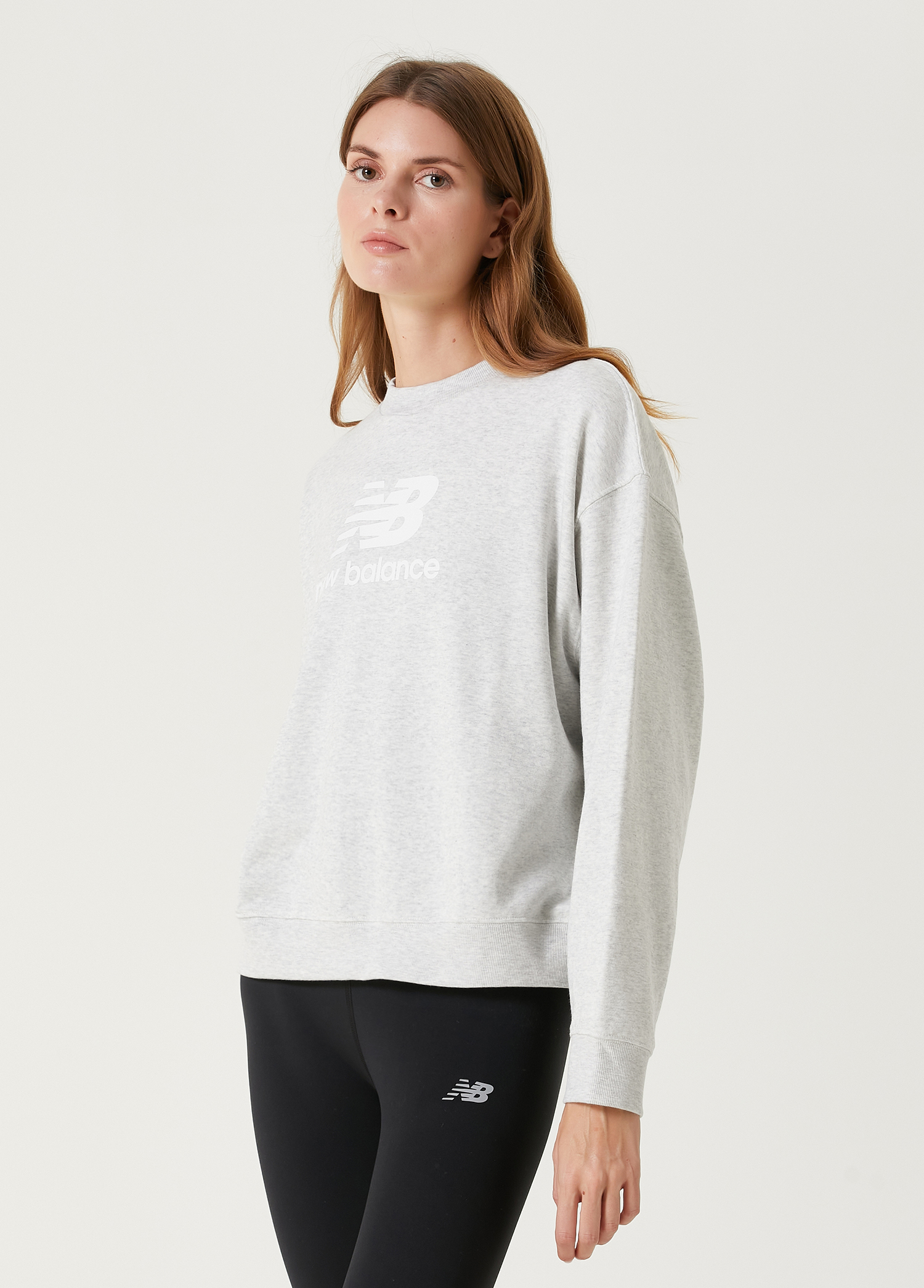 Essentials French Terry Gri Sweatshirt