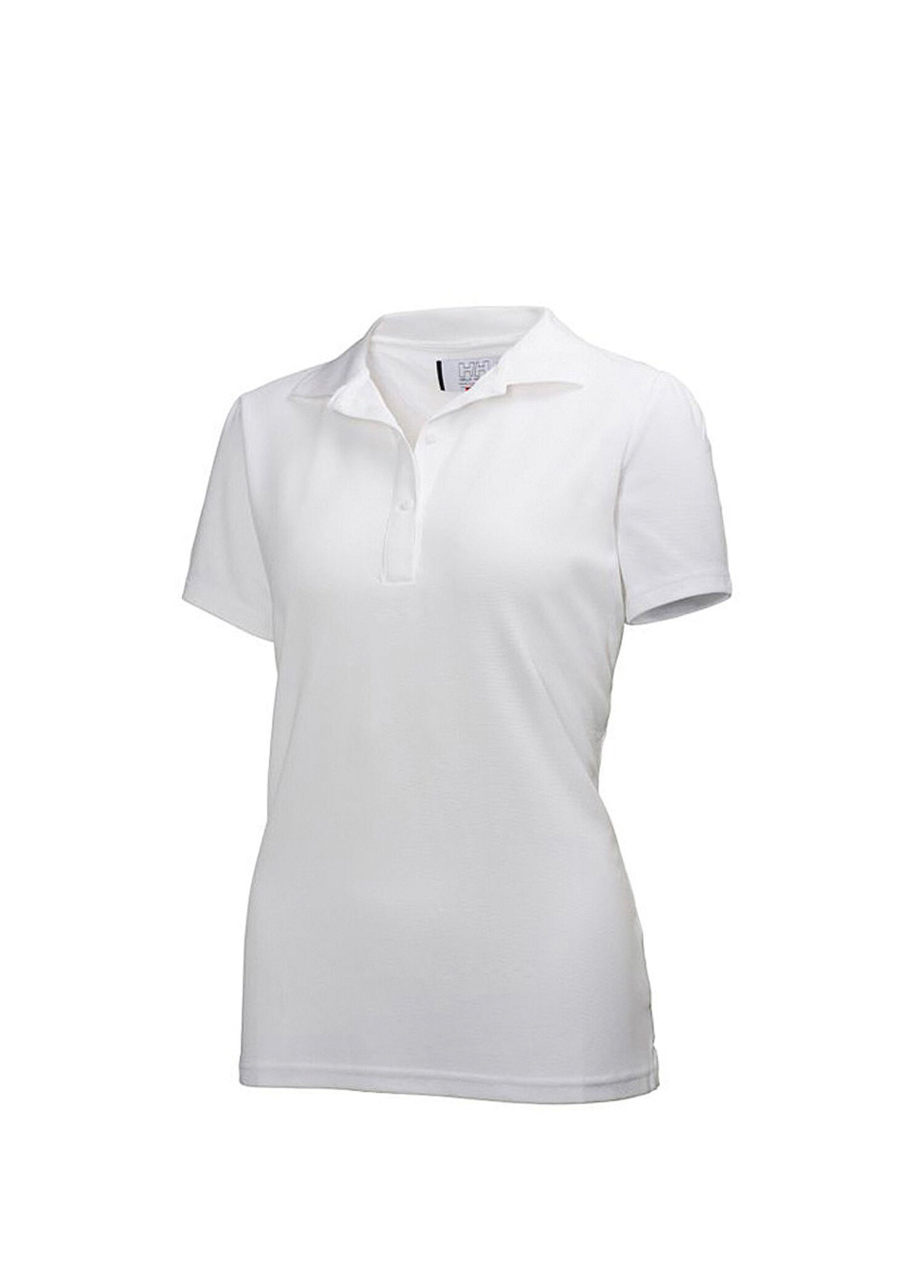 W Crew Tech Beyaz Polo Kadın T-Shirt