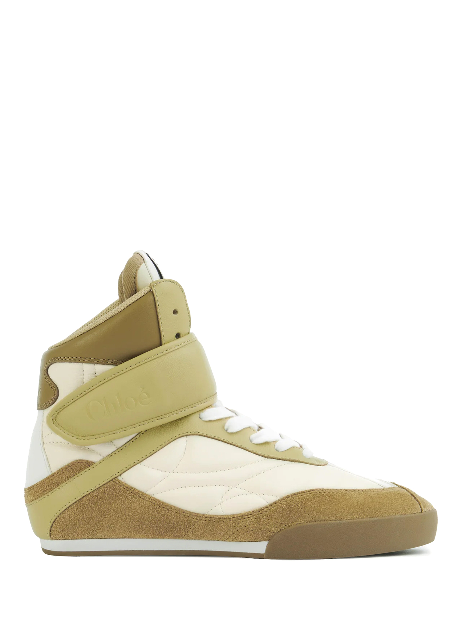 Bej Krem Kadın Deri Sneakers