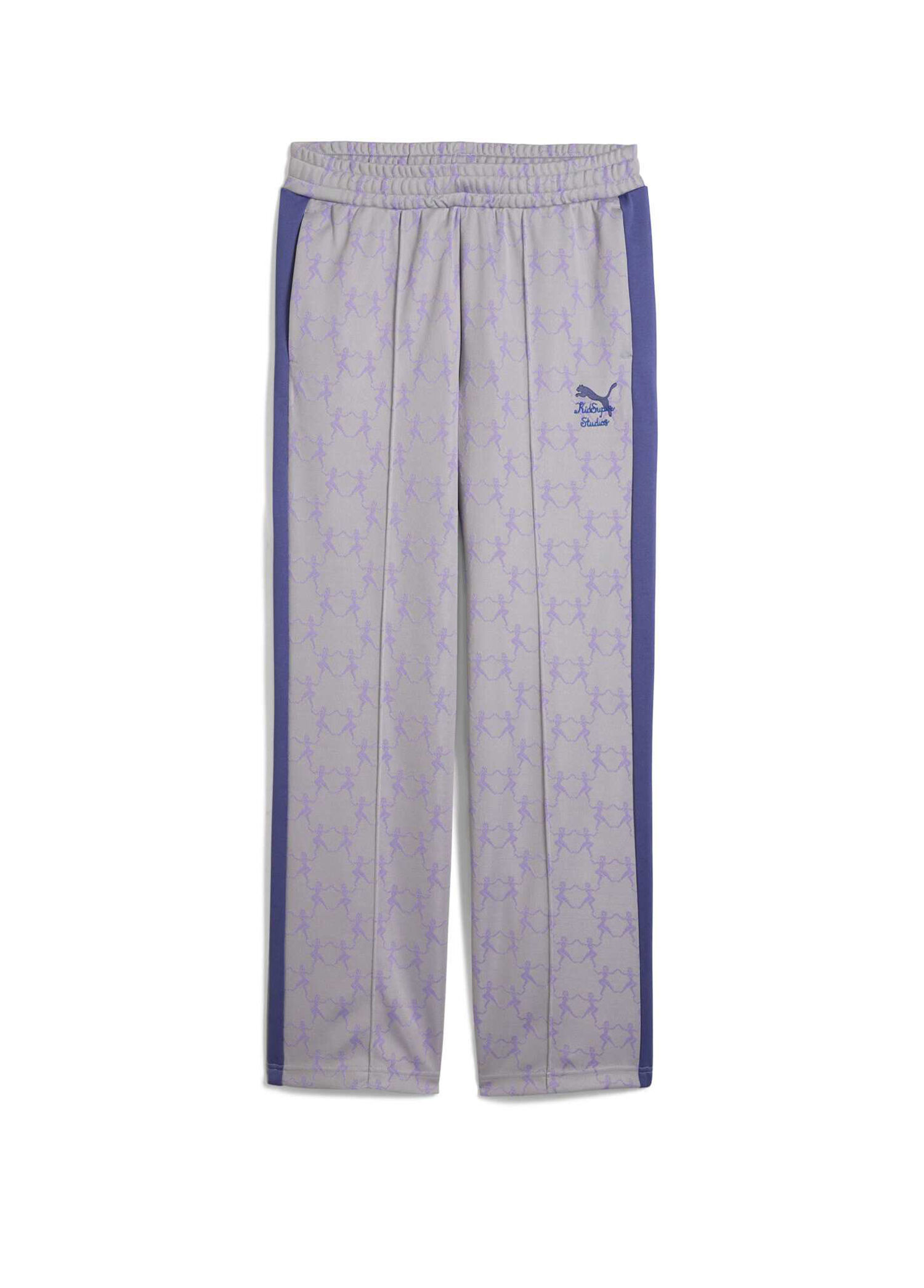 Kidsuper T7 Gray Echo-AOP Unisex Spor Pantolon