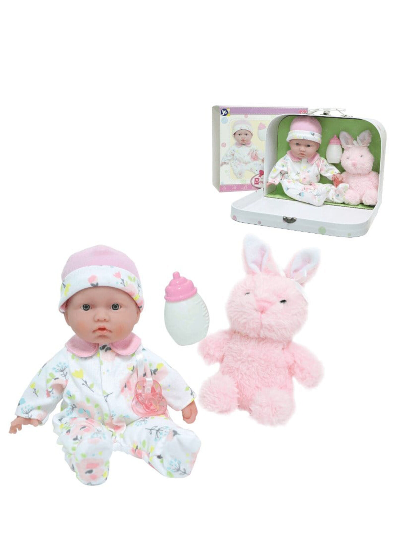 Berenguer - La Baby Oyuncak Mini Bebek 28 cm ve Aksesuar Seti - Çok Renkli