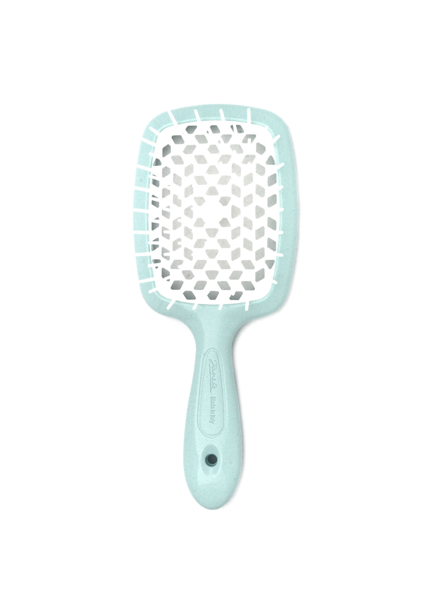 Superbrush Turkuaz Beyaz Saç Fırçası