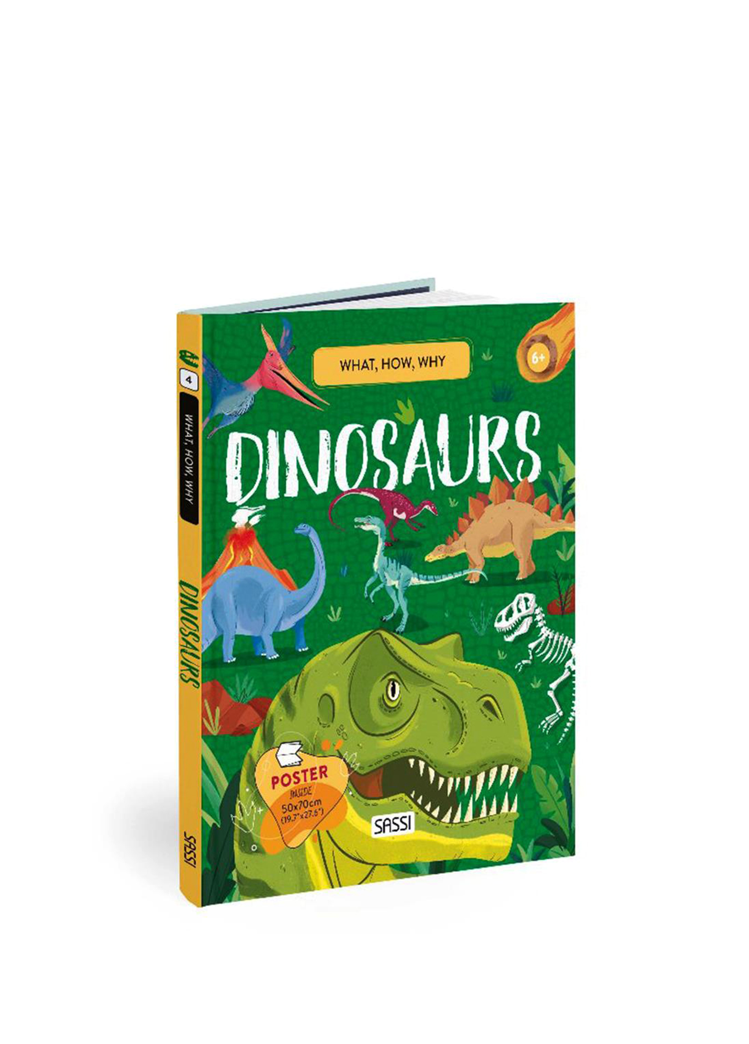 What-How-Why- Dinosaurs Çocuk Yabancı Dil Kitabı