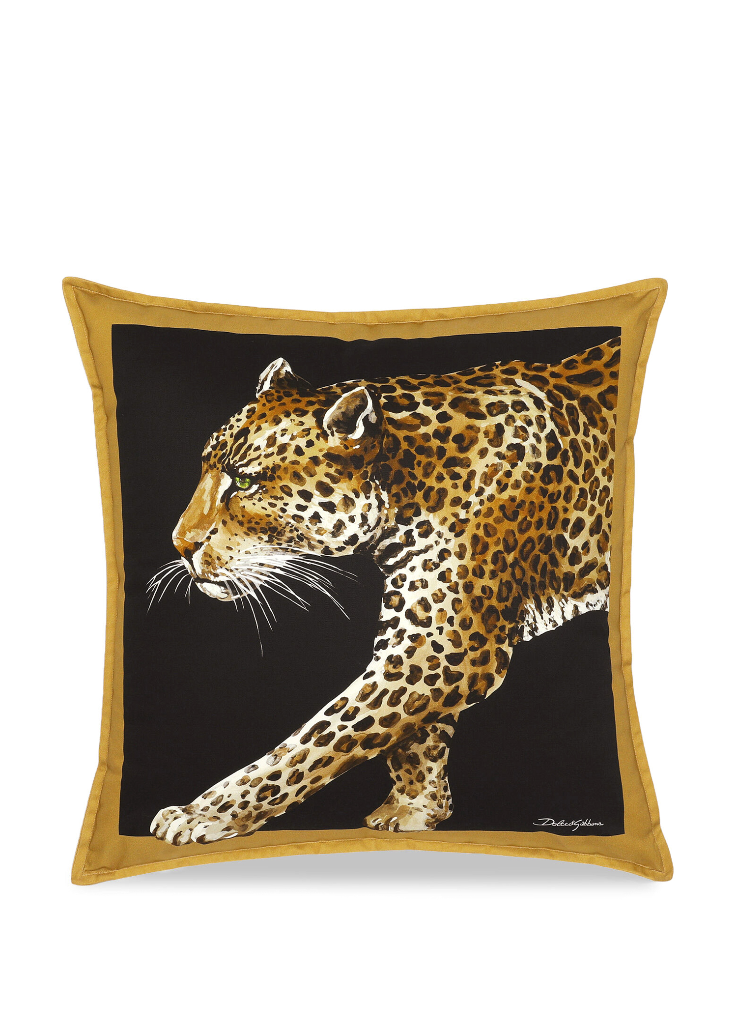 Leopar Desenli 60x60 cm Dekoratif Yastık