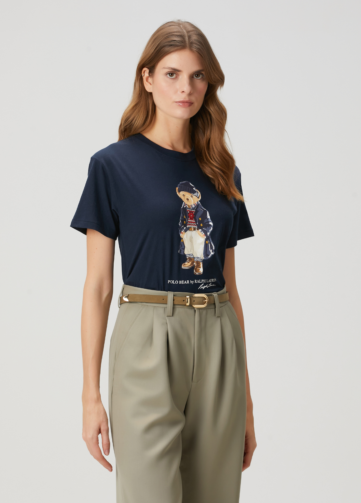 Polo Bear Lacivert T-shirt