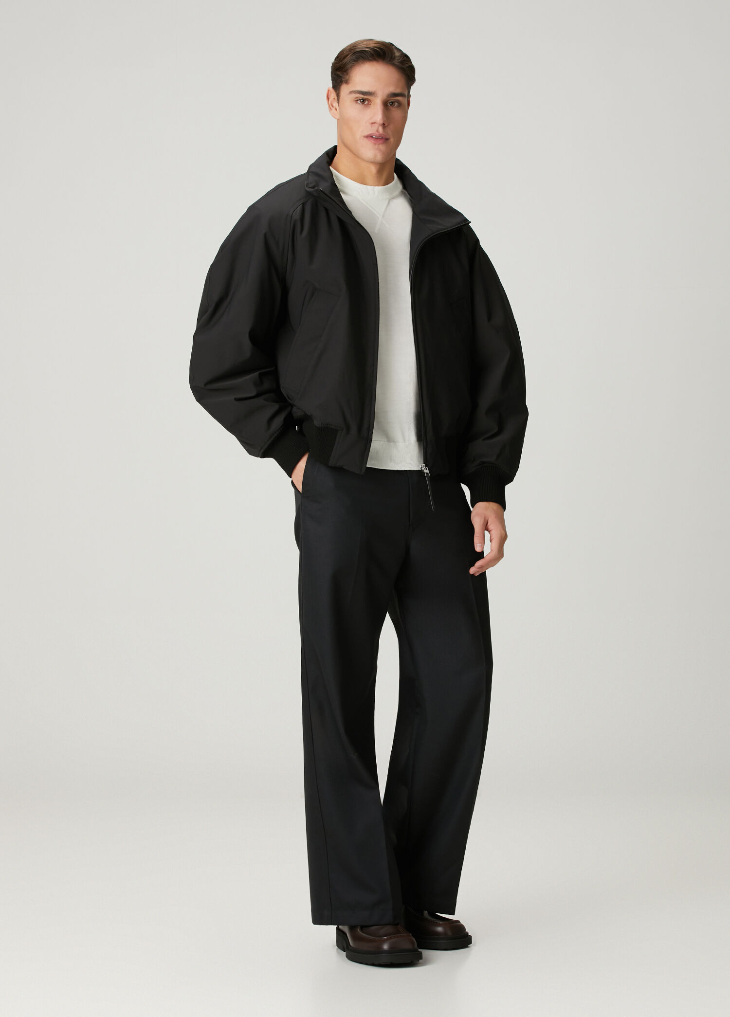 Jacquemus Siyah Erkek Aero Siyah Bomber Mont 1855540 | Beymen