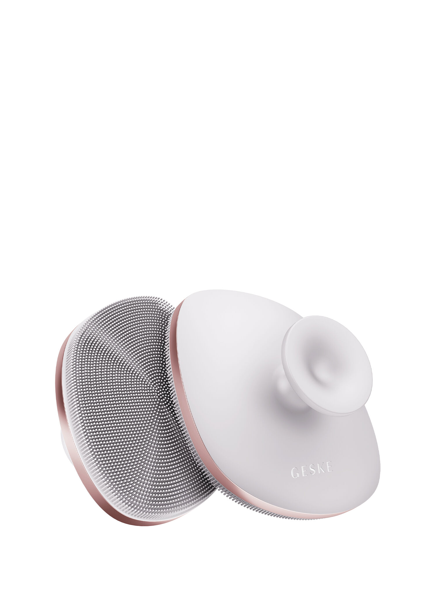 Body Brush Beyaz Metal Detaylı Yumuşak Silikonlu Vücut Temizleme Fırçası