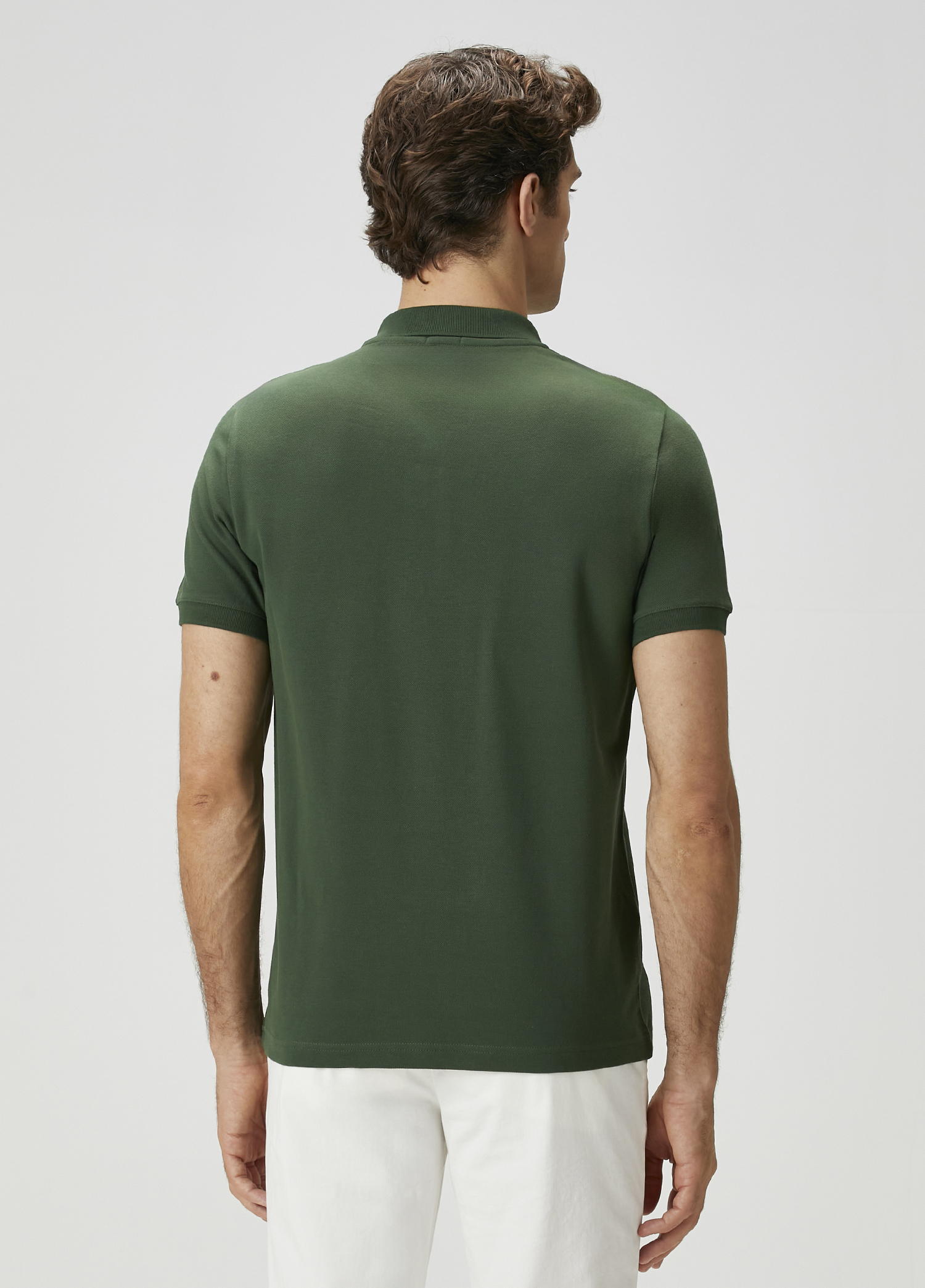 Yeşil Polo Yaka T-shirt_3