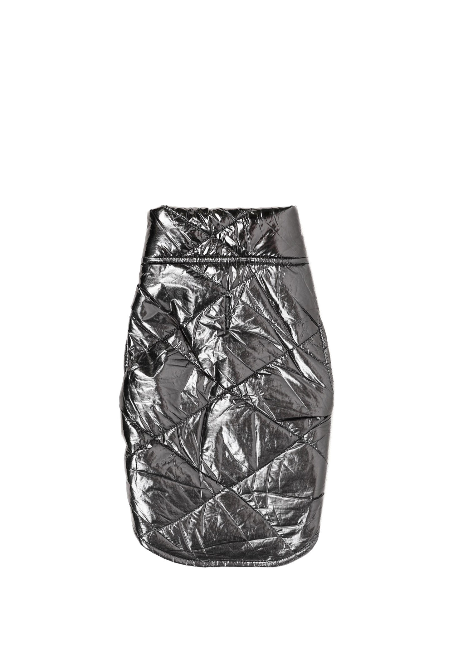 Sparkling Grey Küçük Irk Köpek Puffer Yelek