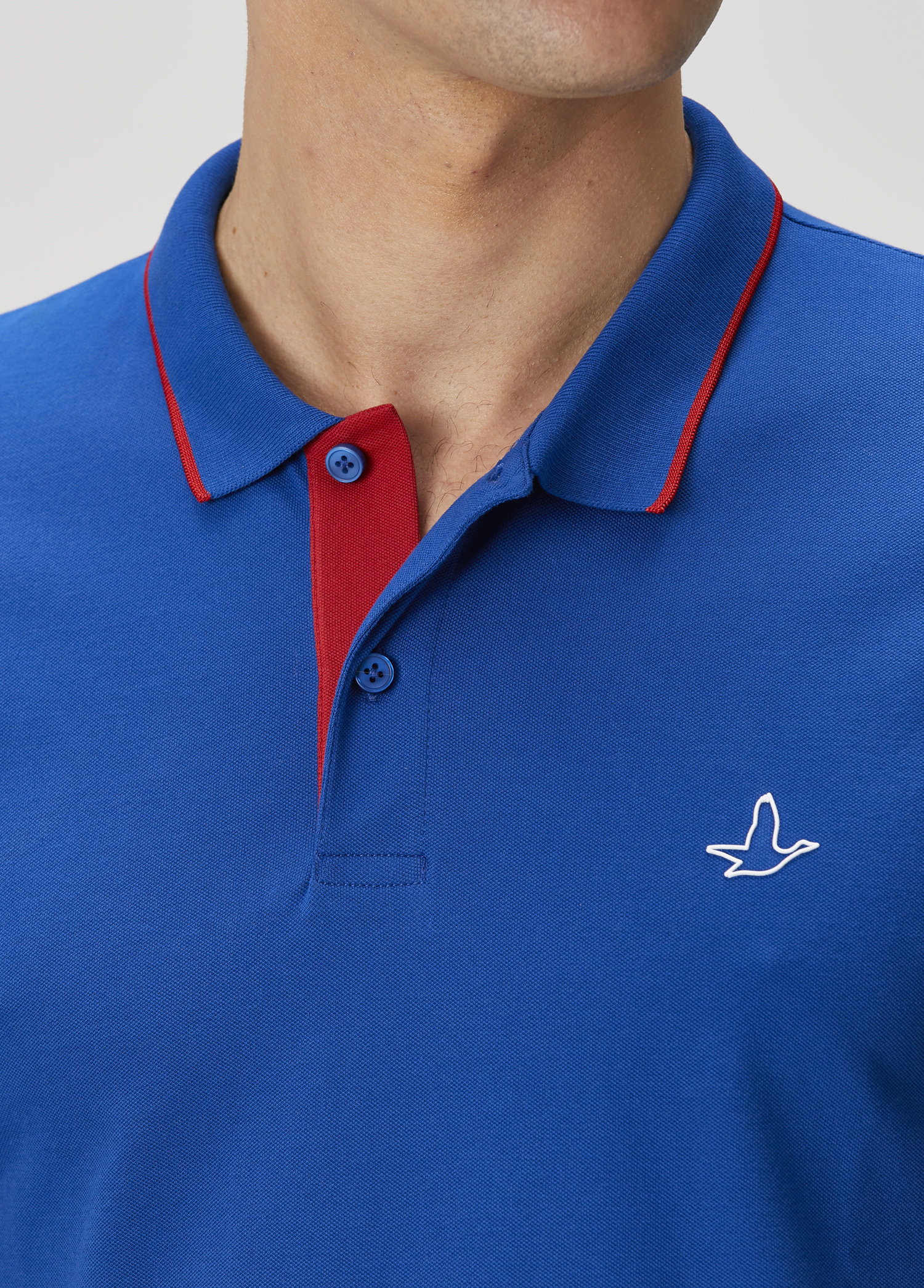 X Anadolu Efes Mavi Polo Yaka T-shirt_8