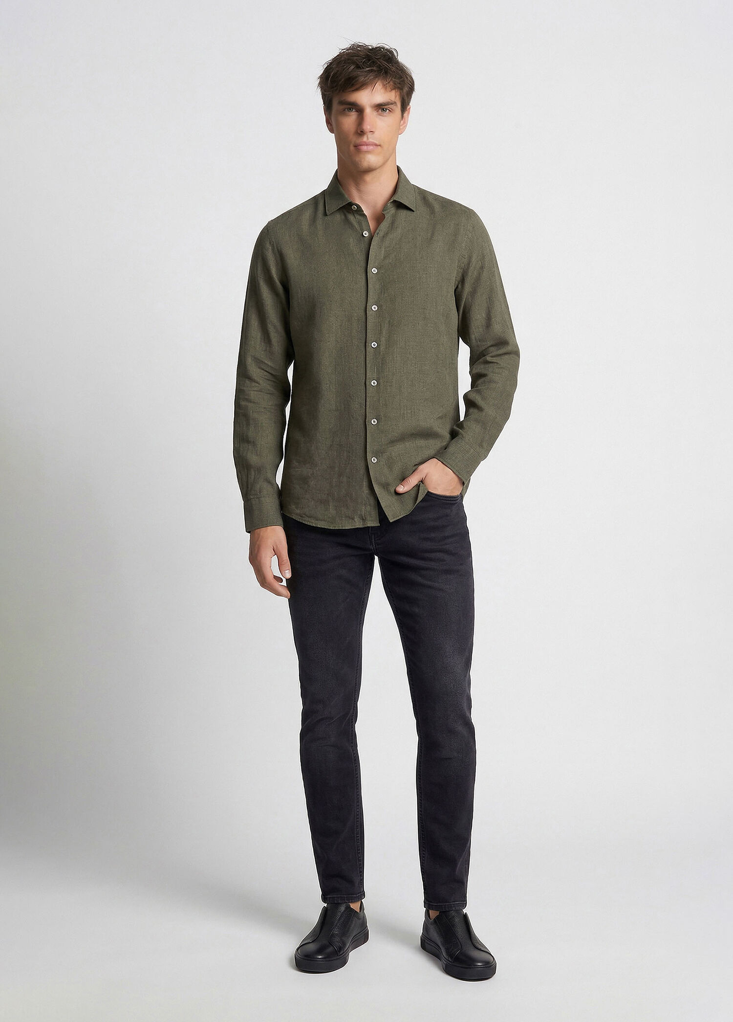 Antrasit Denim Pantolon