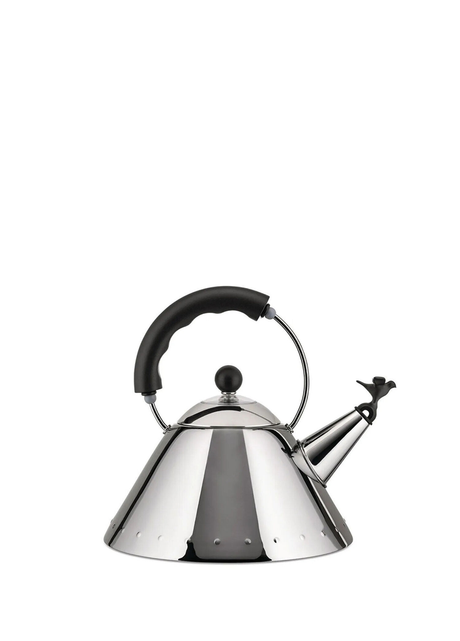 Silver Kuş Detaylı Demlik