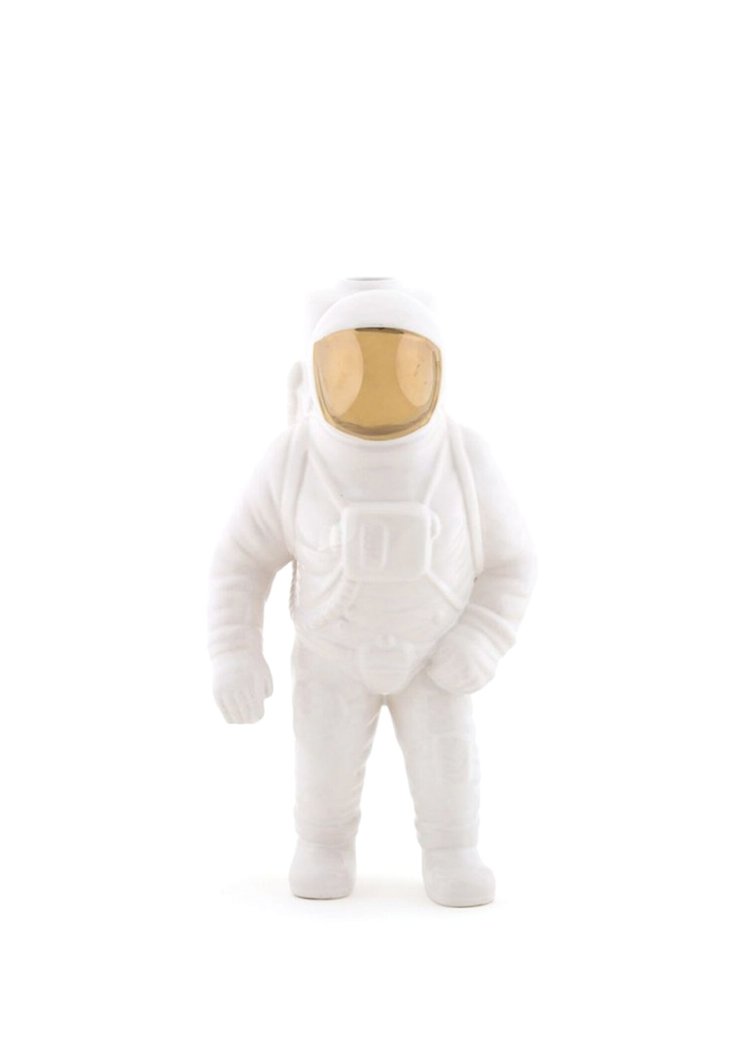 Cosmic Dinner Starman Beyaz Porselen Vazo