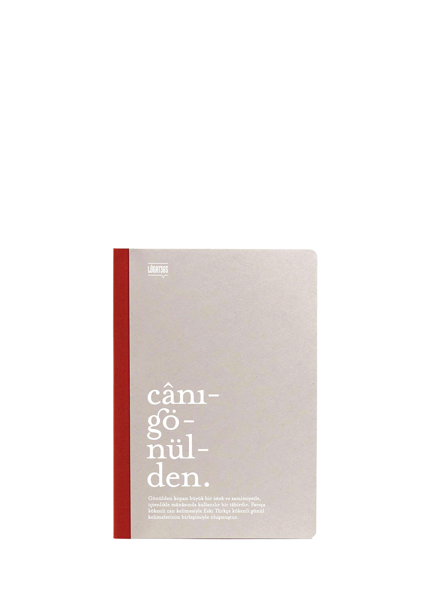 Lugat365 x Karatis Canıgönülden 64 Yaprak Çizgili Defter
